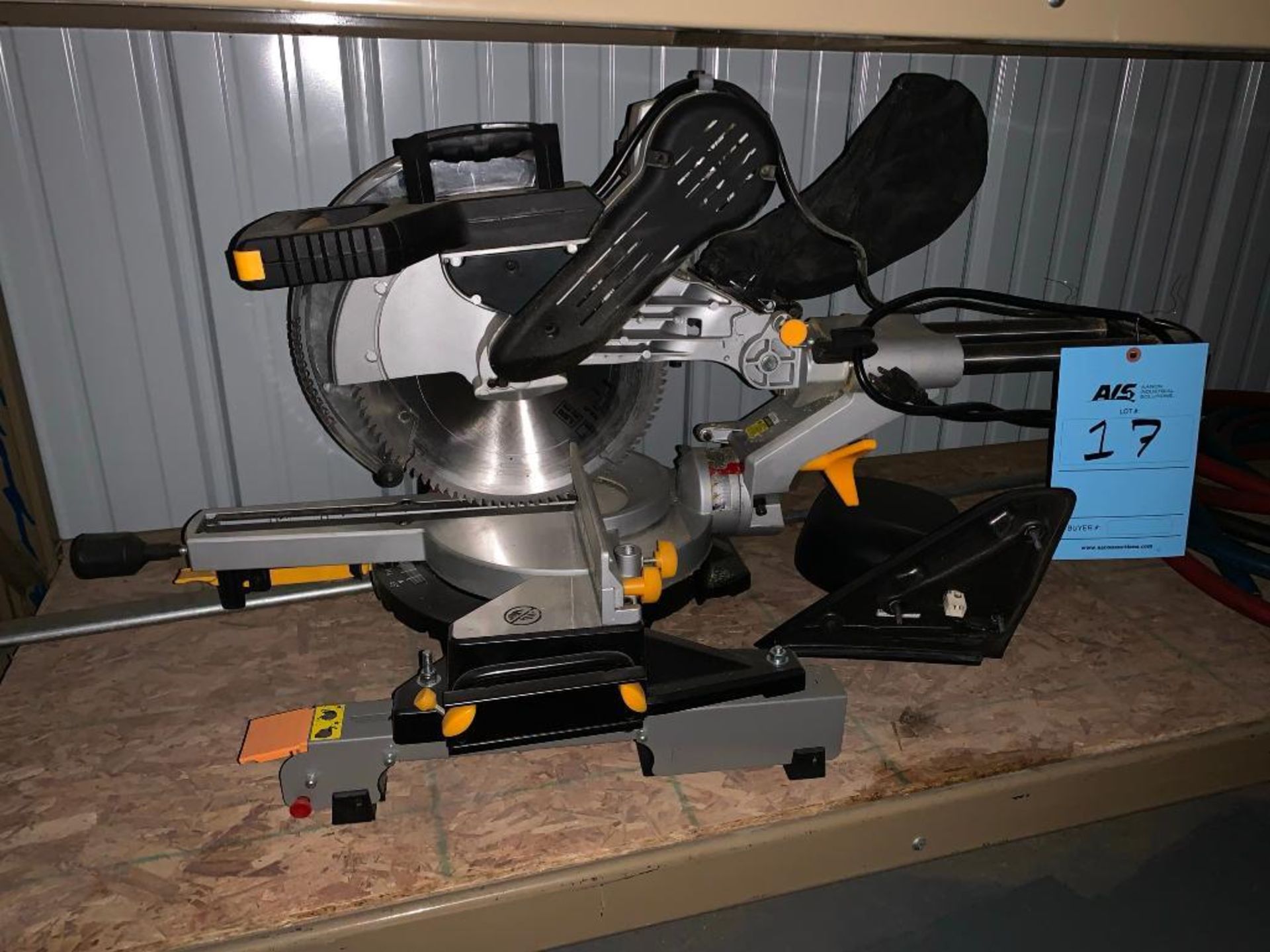 Chicago Electric 12" Double-Bevel Sliding Compound Miter Saw