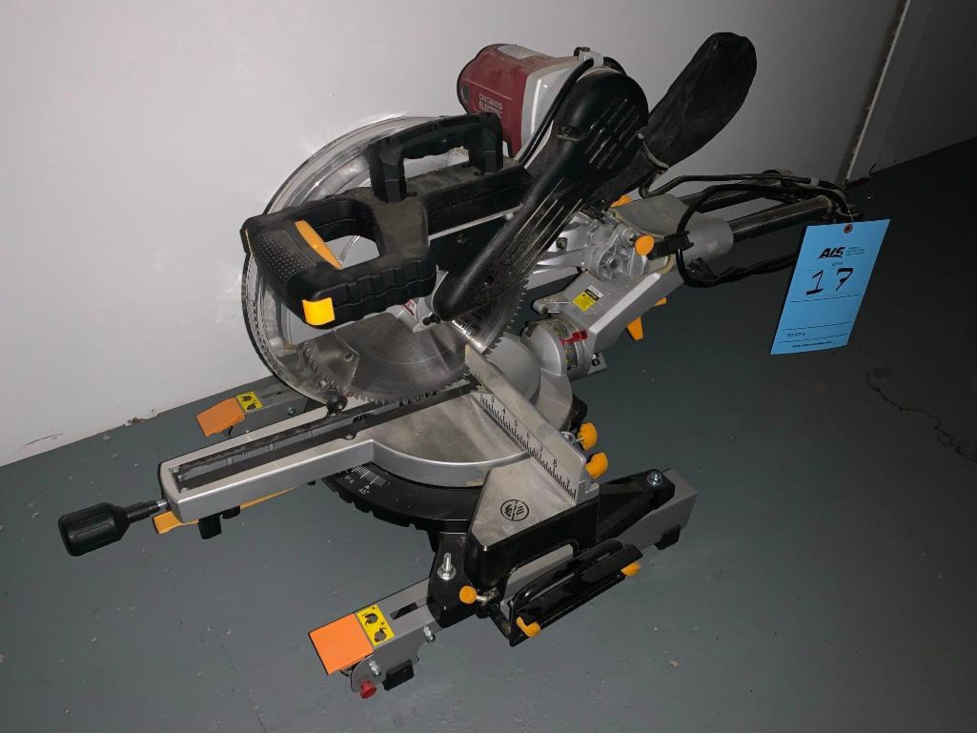 Chicago Electric 12" Double-Bevel Sliding Compound Miter Saw - Image 2 of 6