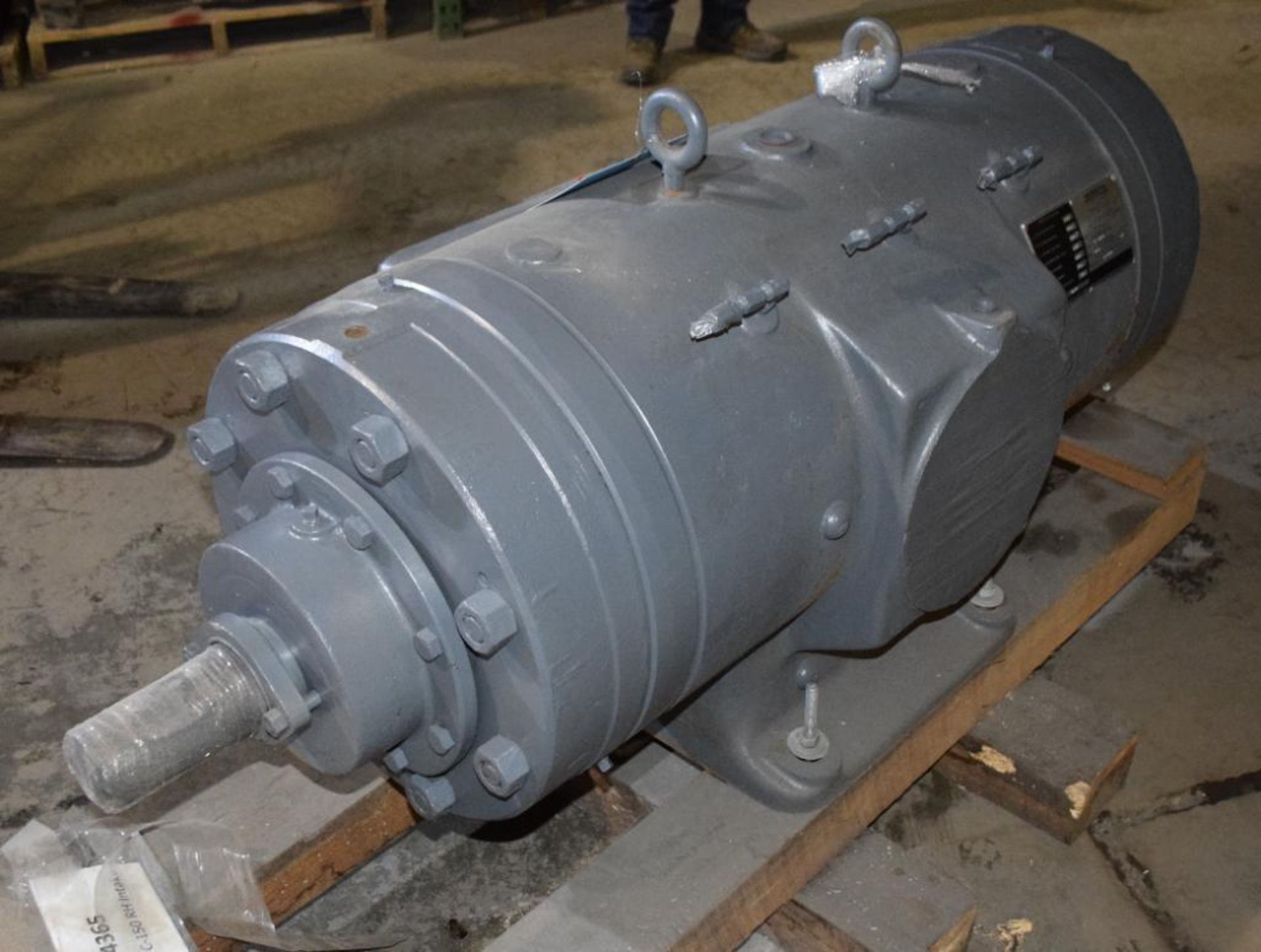 Jeffco Rotary Vane Compressor, Model C-150, 705 rpm, Serial# 54087. - Image 2 of 5