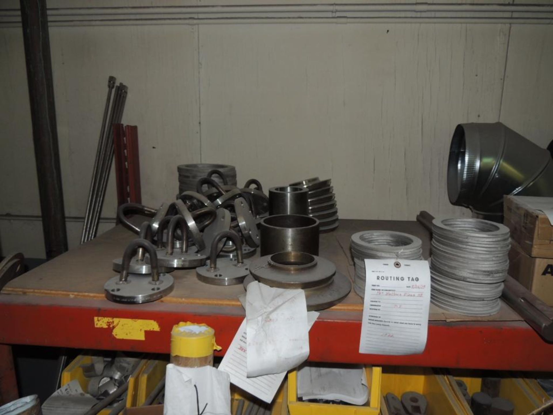 Contents of Gold Room/Critical Parts Storage Area: Scrapper Assembly Parts, Bellows Rings, Inconel B - Image 8 of 23