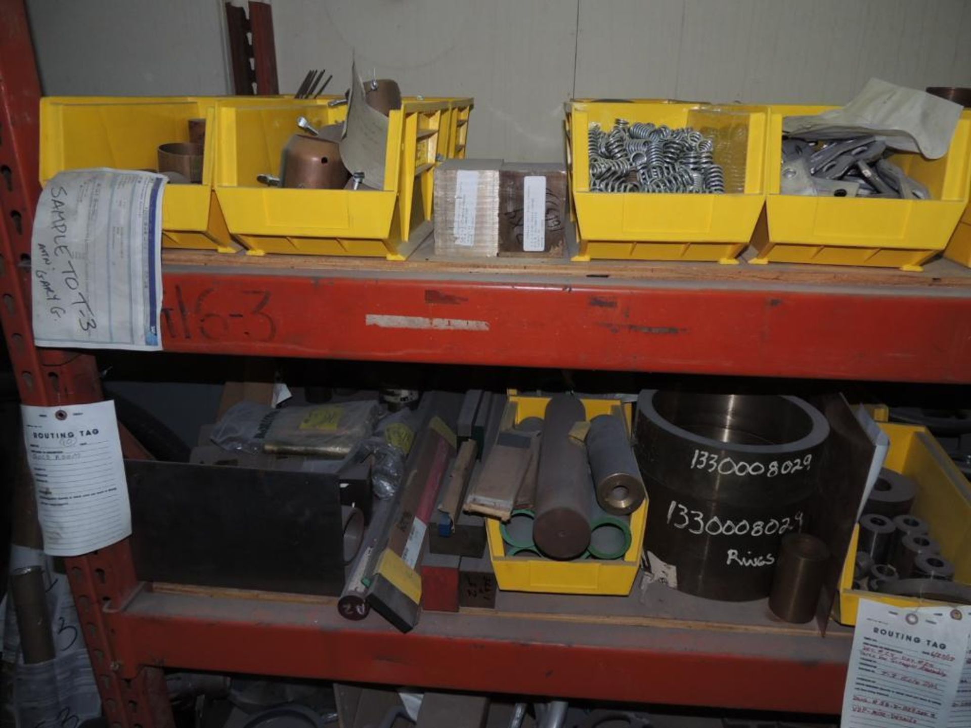 Contents of Gold Room/Critical Parts Storage Area: Scrapper Assembly Parts, Bellows Rings, Inconel B - Image 5 of 23