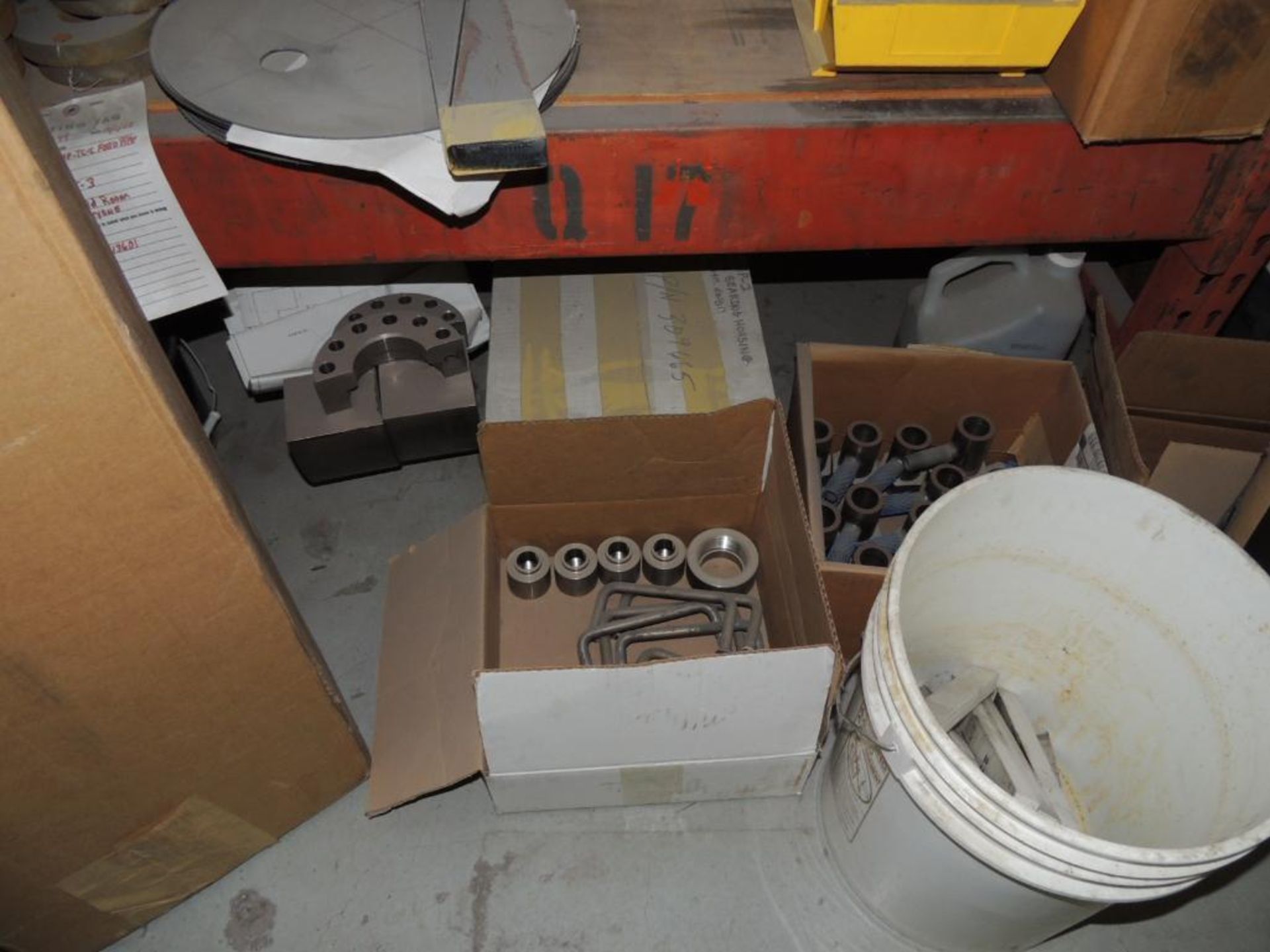 Contents of Gold Room/Critical Parts Storage Area: Scrapper Assembly Parts, Bellows Rings, Inconel B - Image 12 of 23