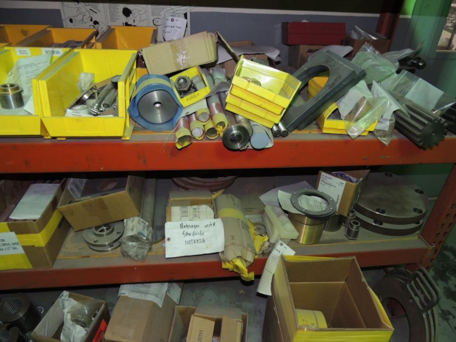 Contents of Gold Room/Critical Parts Storage Area: Scrapper Assembly Parts, Bellows Rings, Inconel B - Image 21 of 23