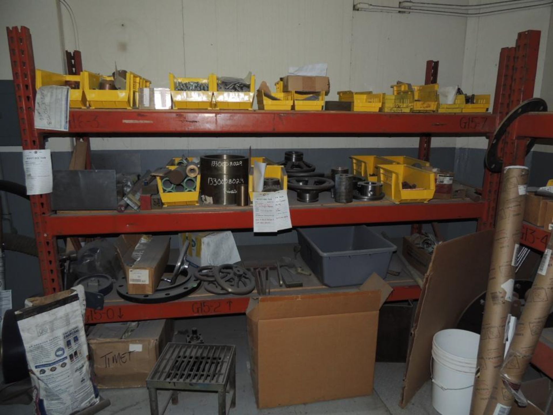 Contents of Gold Room/Critical Parts Storage Area: Scrapper Assembly Parts, Bellows Rings, Inconel B - Image 4 of 23