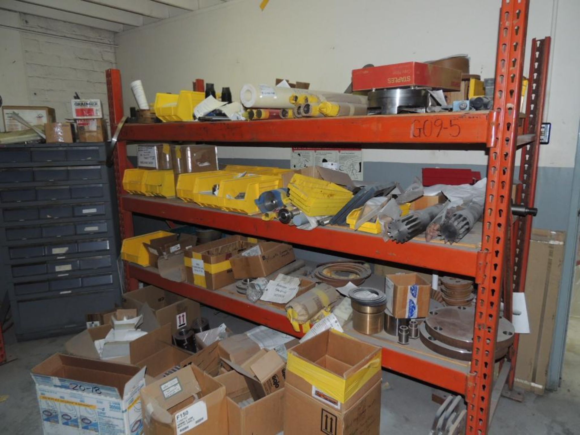 Contents of Gold Room/Critical Parts Storage Area: Scrapper Assembly Parts, Bellows Rings, Inconel B - Image 2 of 23