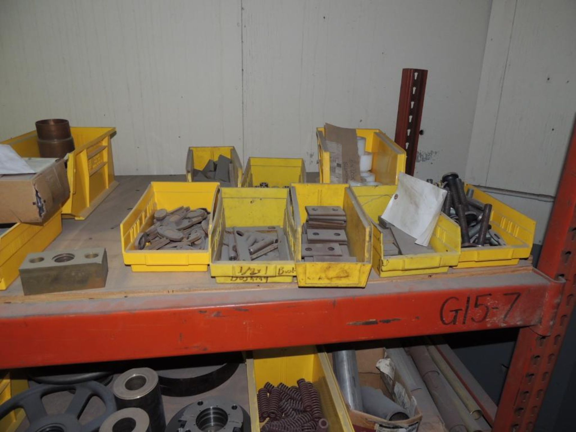 Contents of Gold Room/Critical Parts Storage Area: Scrapper Assembly Parts, Bellows Rings, Inconel B - Image 7 of 23