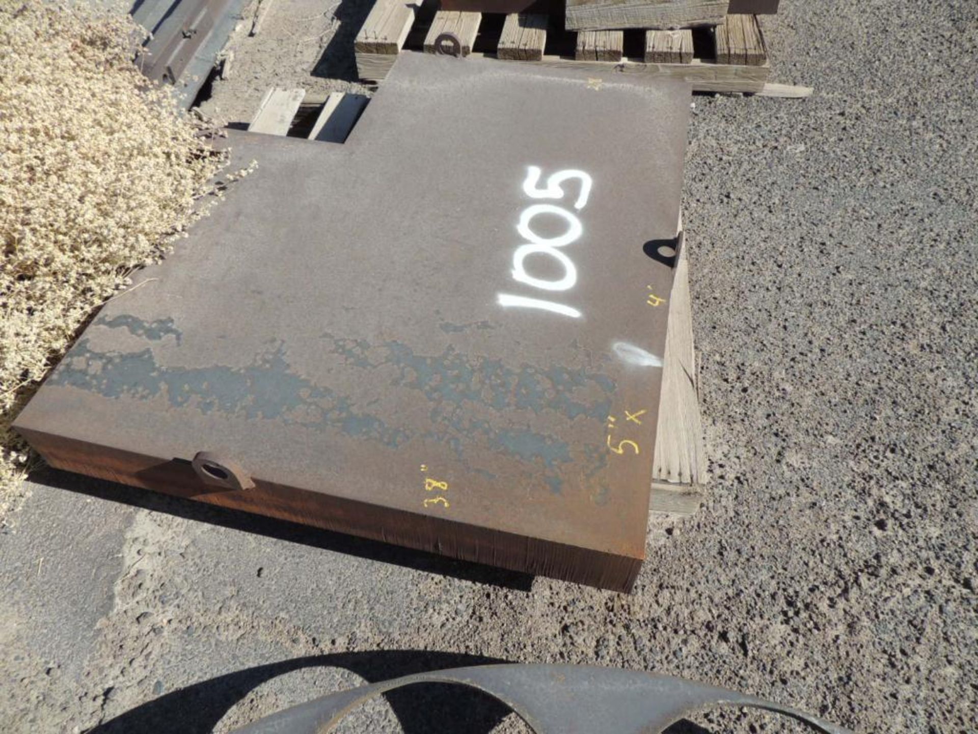 Assorted Metal Plates in Various Sizes (Yard) - Image 3 of 12
