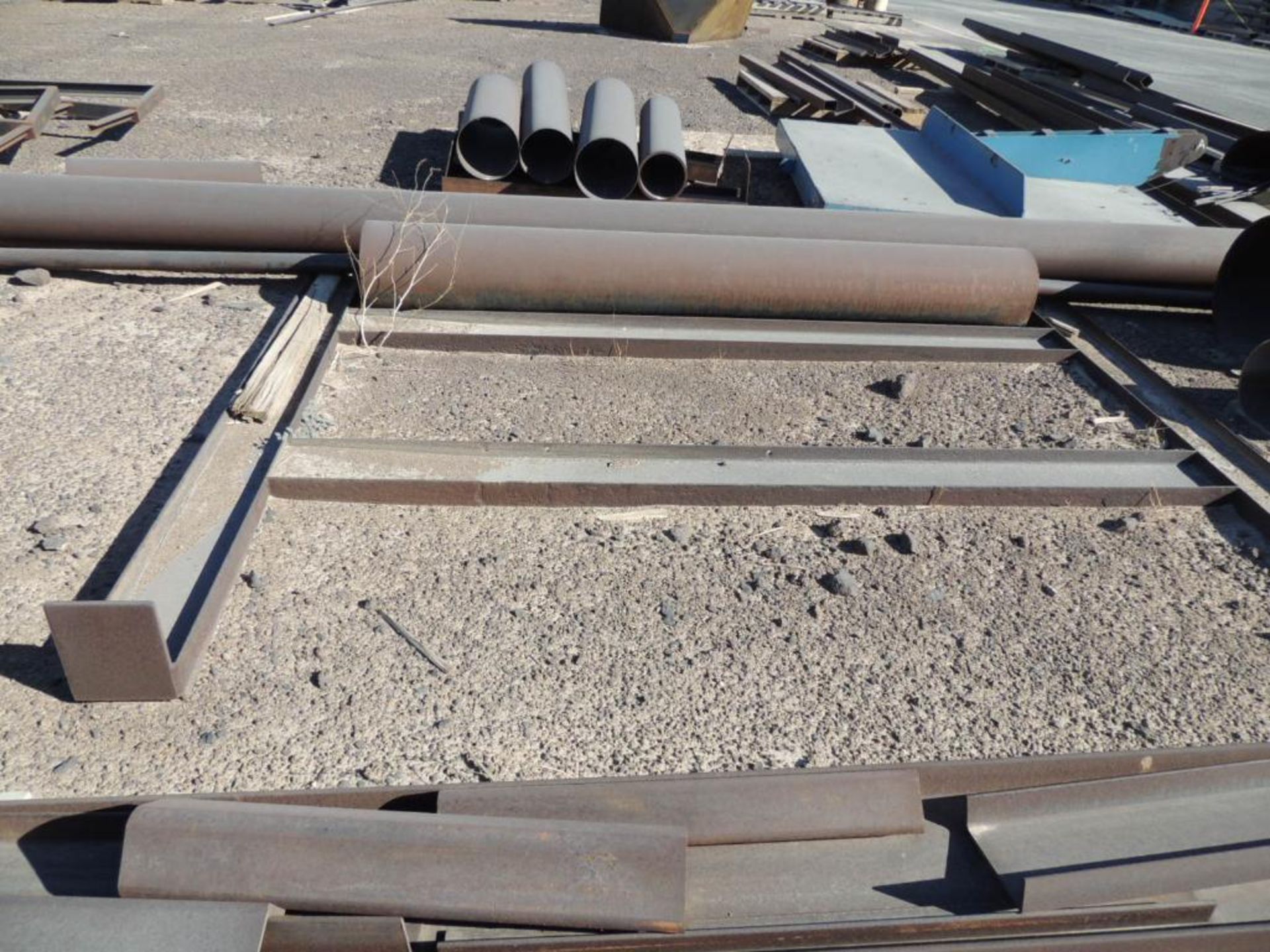 Assorted Metal Pipe, Flat Bar,Channel, I Beam, Angle, Square Stock in Various Sizes (Yard) - Image 4 of 7