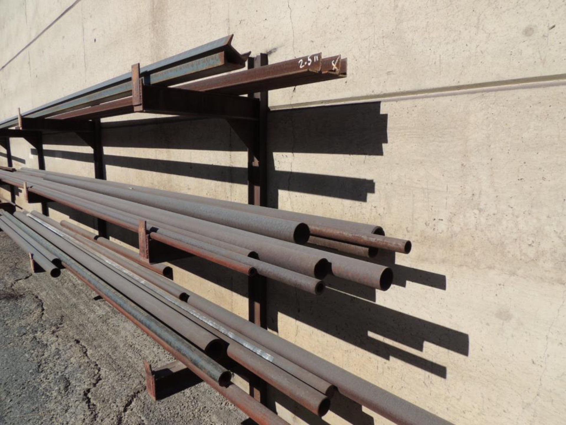Assorted Metal T Bar, Pipe, Angle, Square & Round Stock in Various Sizes (Yard) - Image 3 of 5