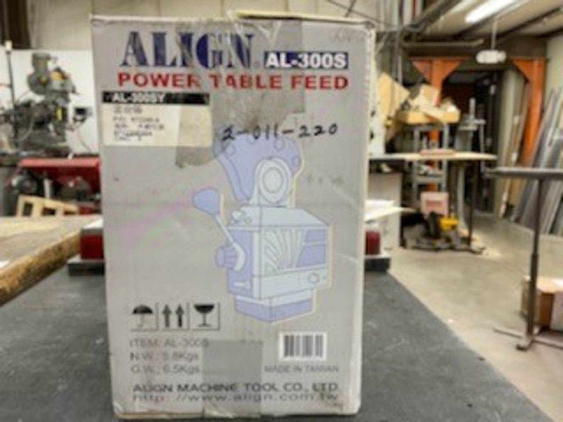 Align Power Table Feed