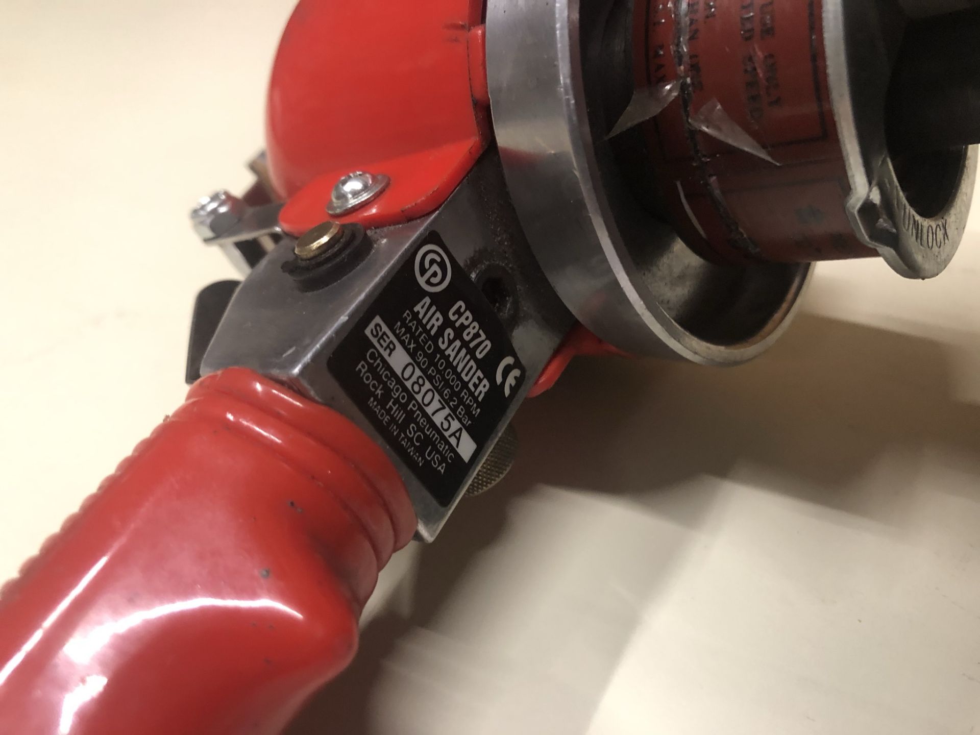 Chicago Pneumatic Air Sander, 10000 rpm, 90 psi - Bild 4 aus 4