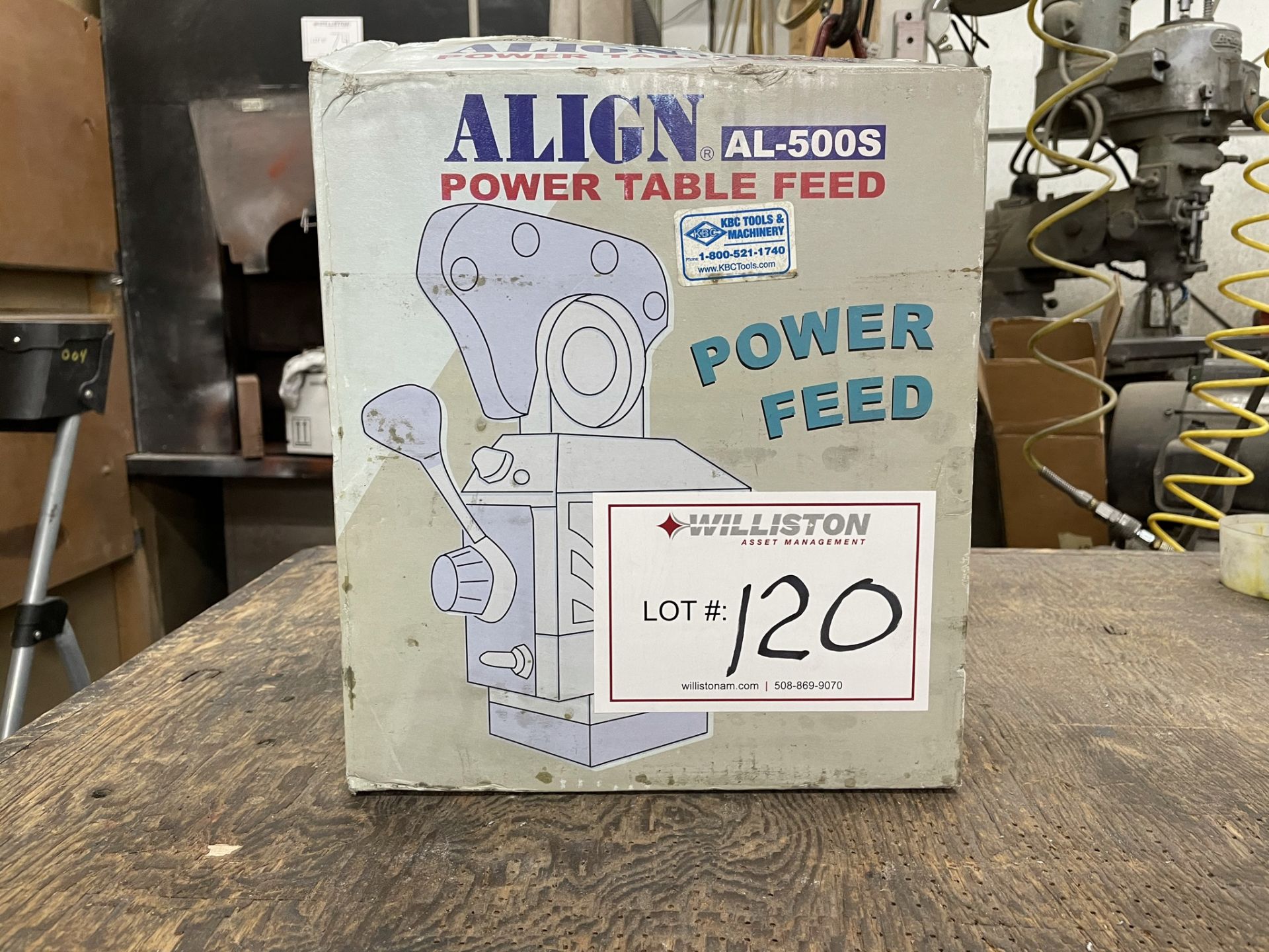 Align Power Table Feed - for milling machine - Model AL-500S - Image 2 of 9