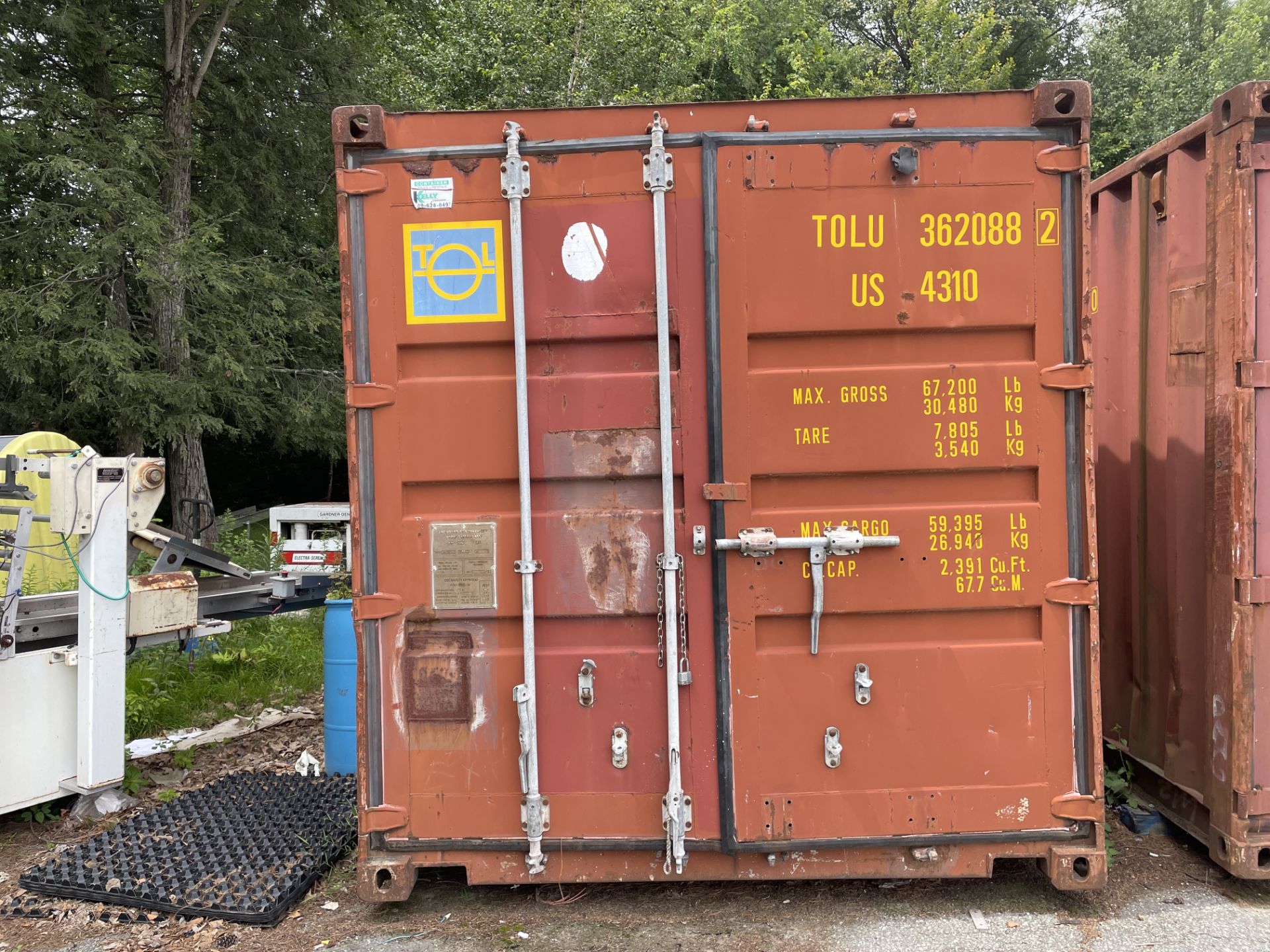 SHIPPING CONTAINERS & CONTENTS
