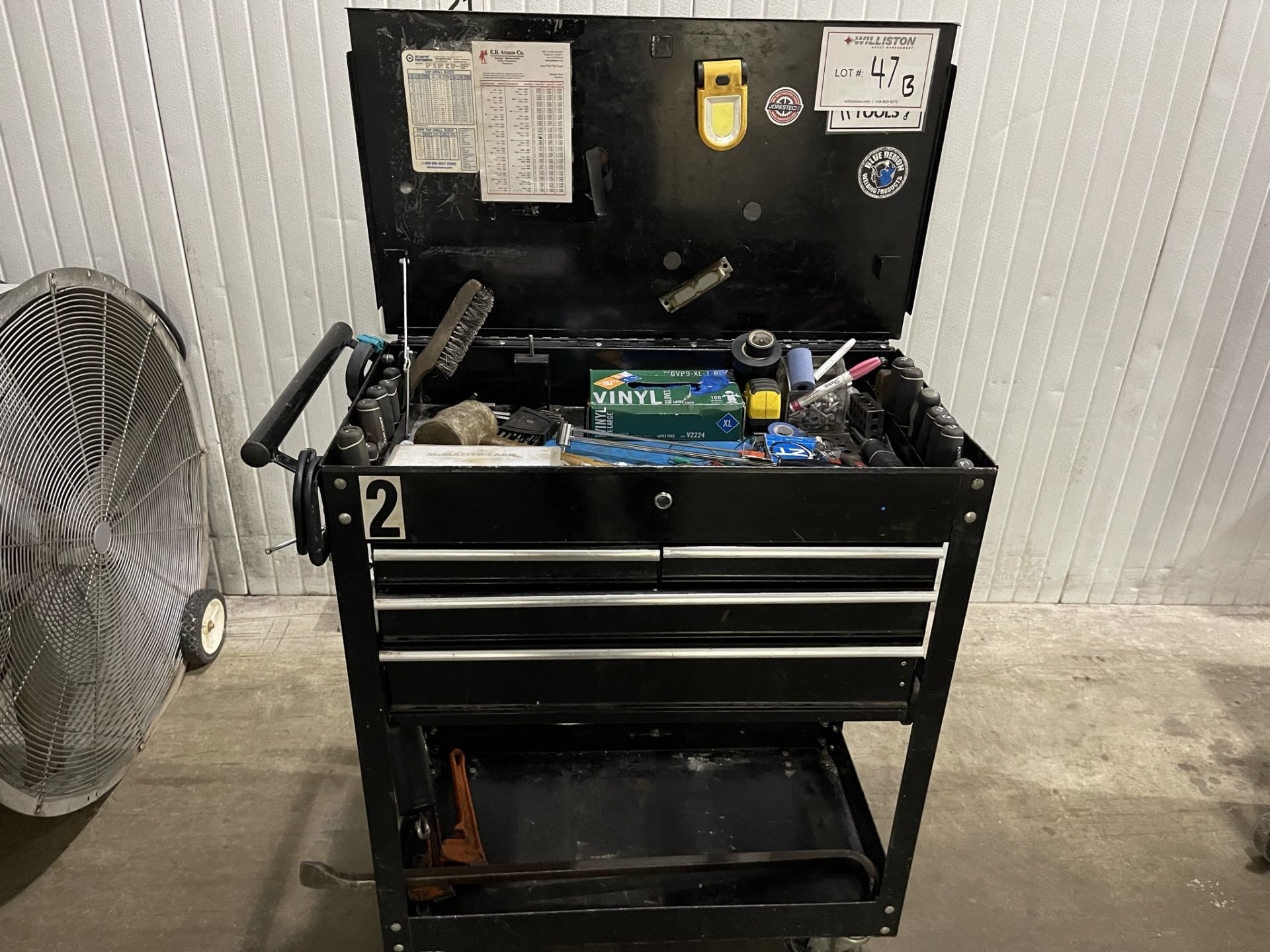 Tool Cart With Tools