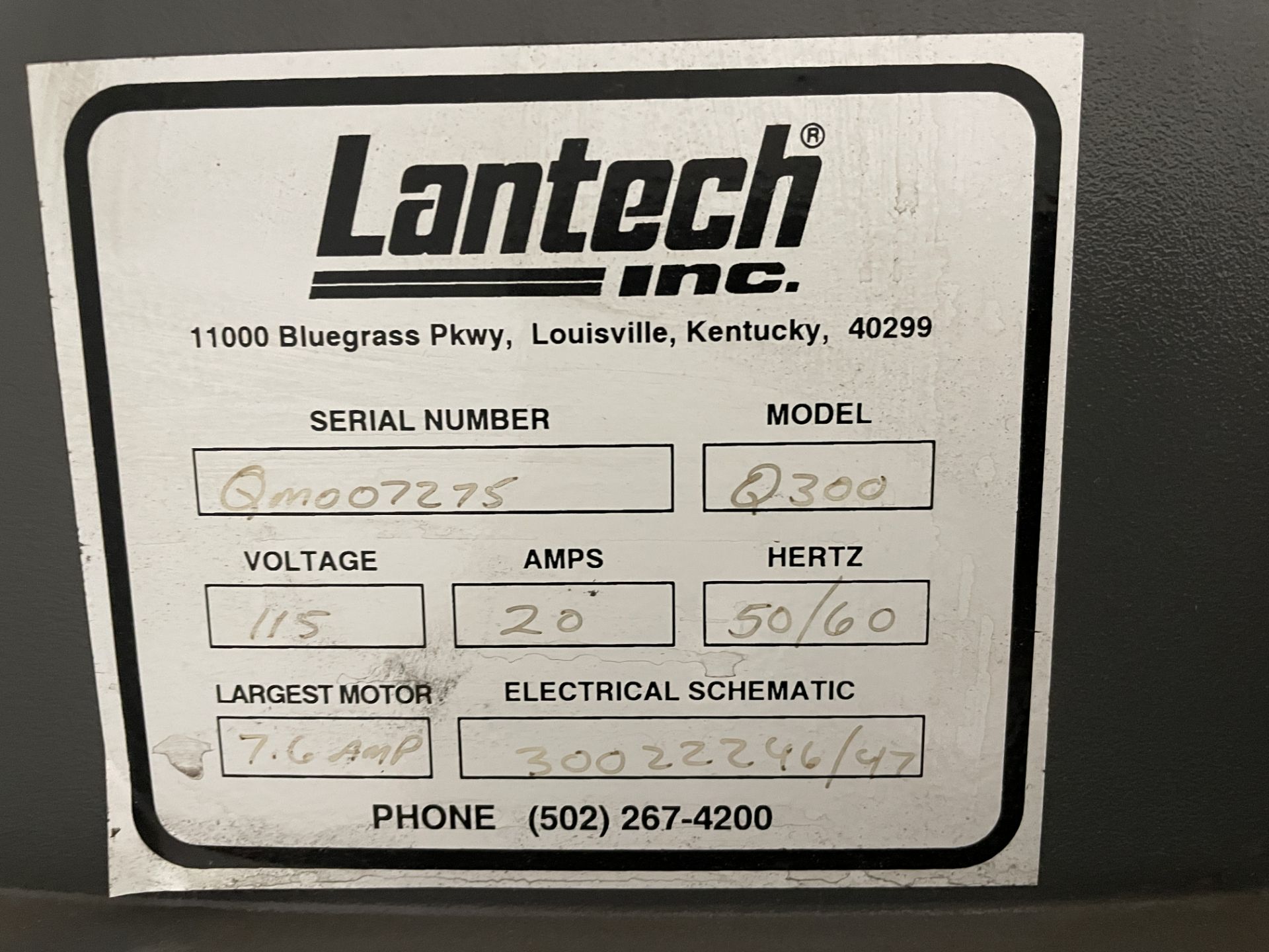 LANTECH Q SERIES STRETCH WRAPPER - Image 5 of 5