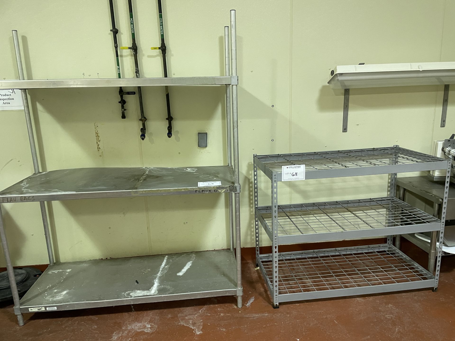 2 SHELVING UNITS - Image 2 of 2