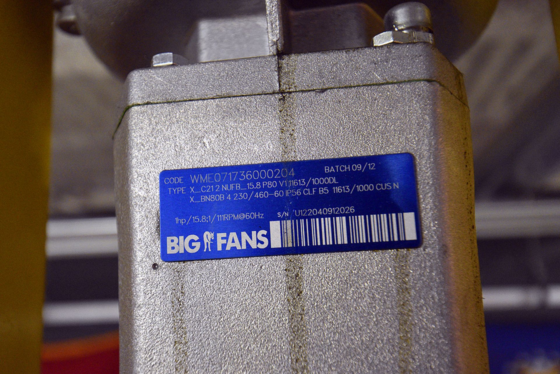 "BigAssFan" 14' Industrial Fan - Image 4 of 4