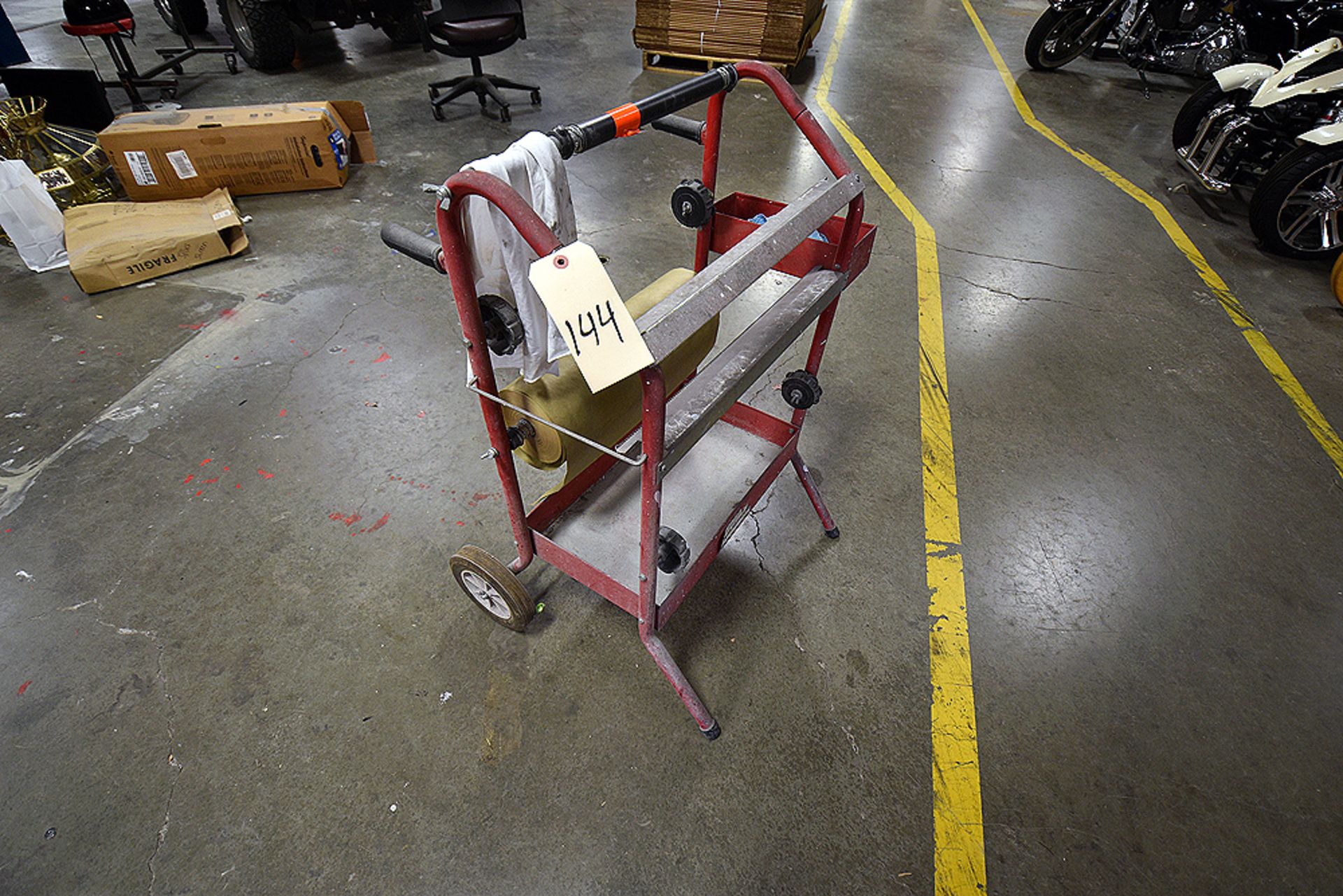 2-Tier Portable Dispensing Cart