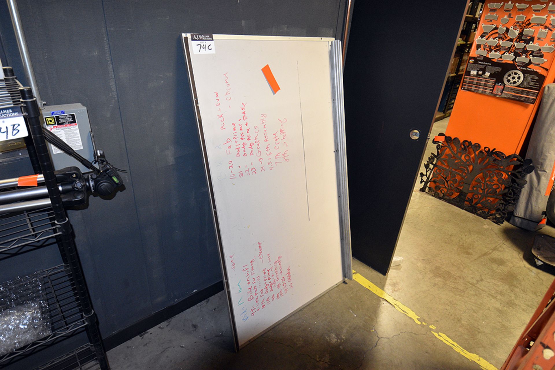 Dry Erase Board (Approx. 5ft long)