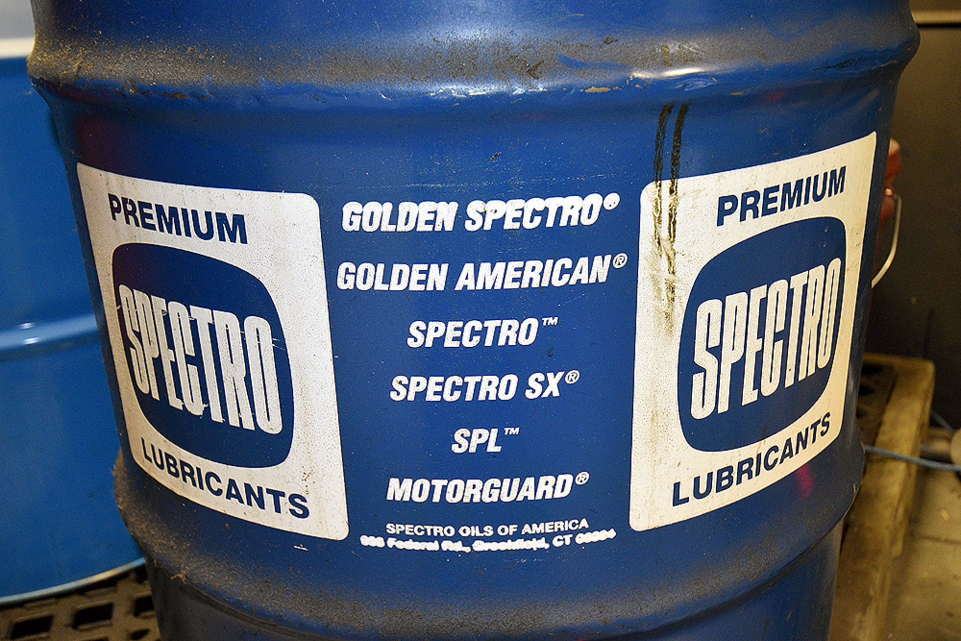 Spectro Premium Lubricant Oil, (2) Partial Drum w/unknown Contents, w/Pig Modular Spill Deck - Image 4 of 7