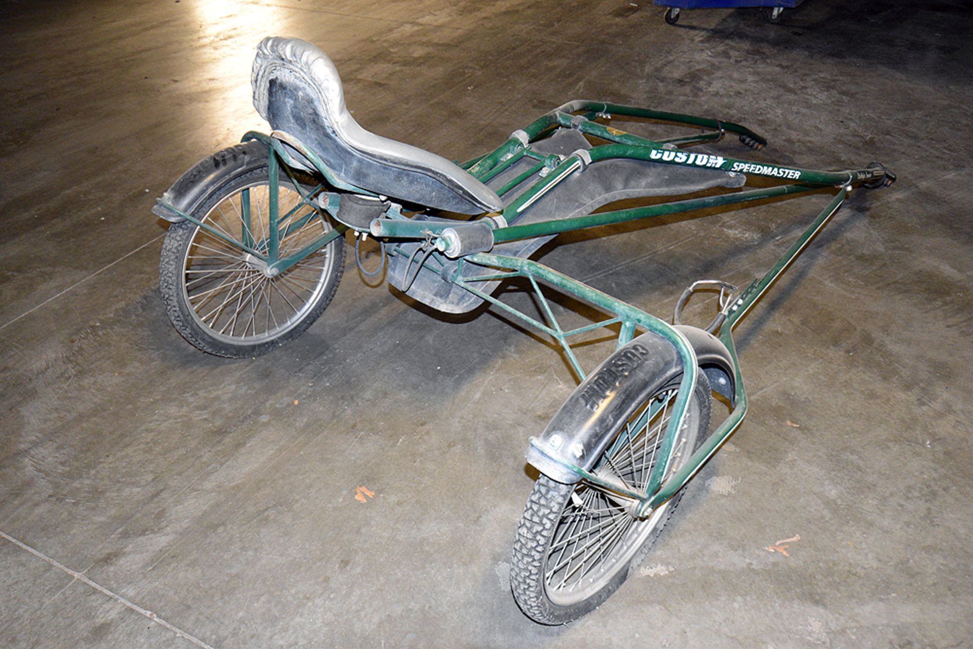 Custom SpeedMaster "Celebrity Farms" Jockey Sulky Cart - Image 4 of 11