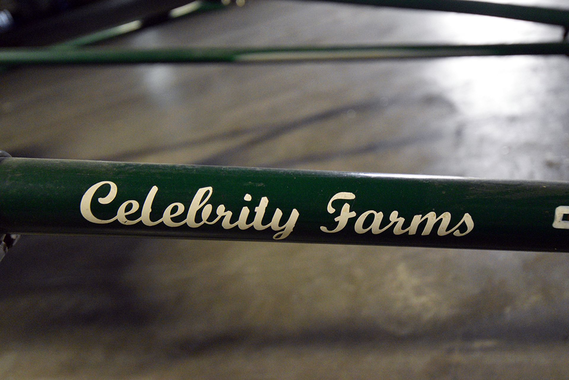 Custom SpeedMaster "Celebrity Farms" Jockey Sulky Cart - Image 6 of 11