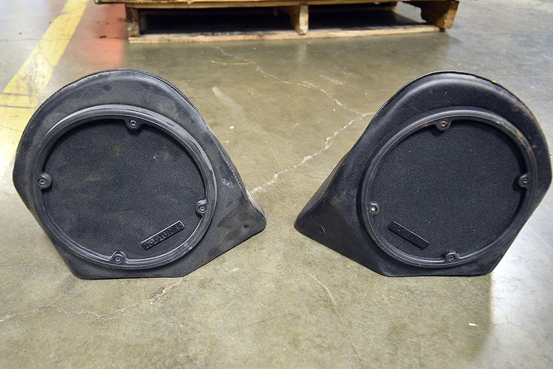 Pair of Hogtunes Motorcycle Speakers