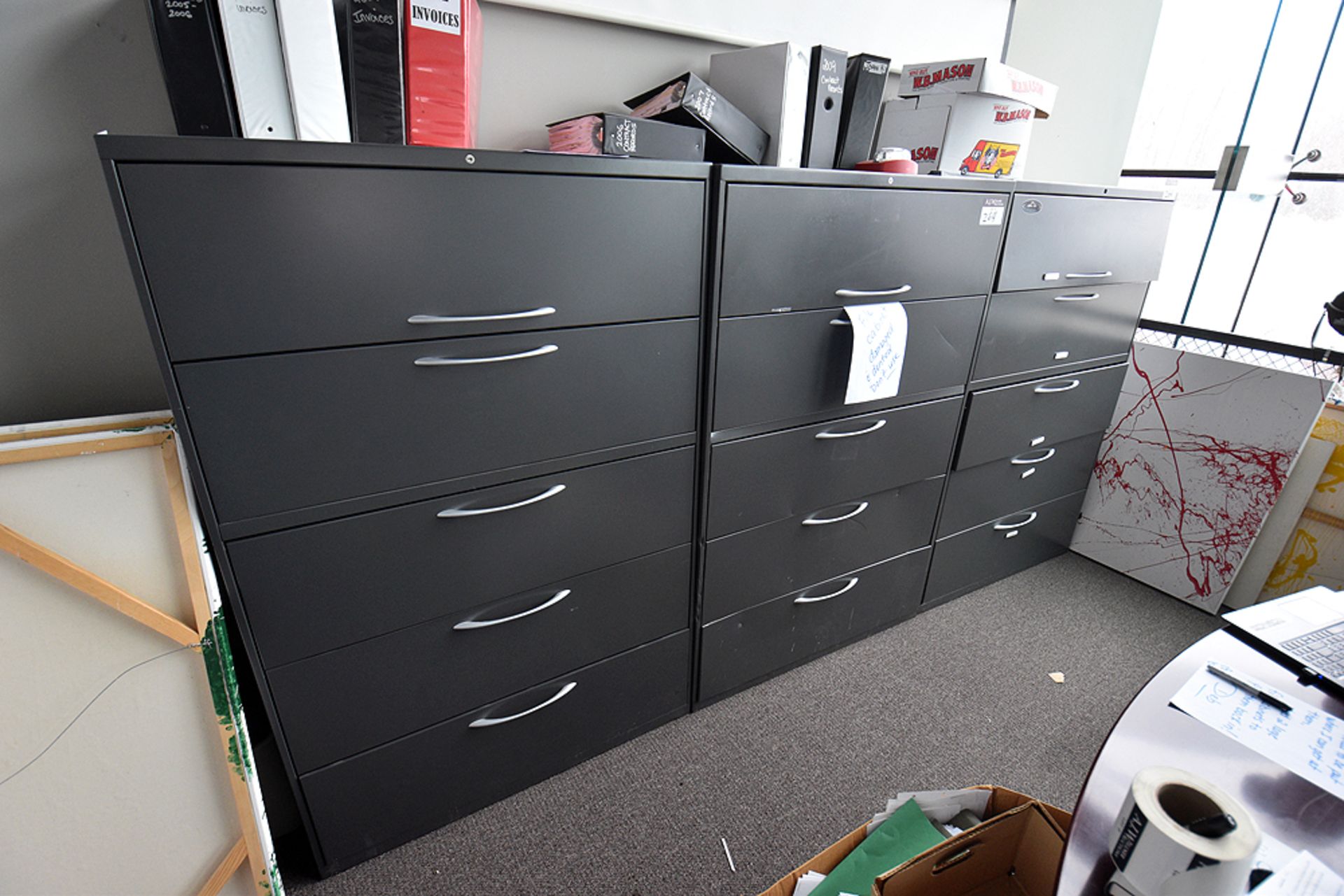 {each} (9) 5-Draw File Cabinets - Image 4 of 4