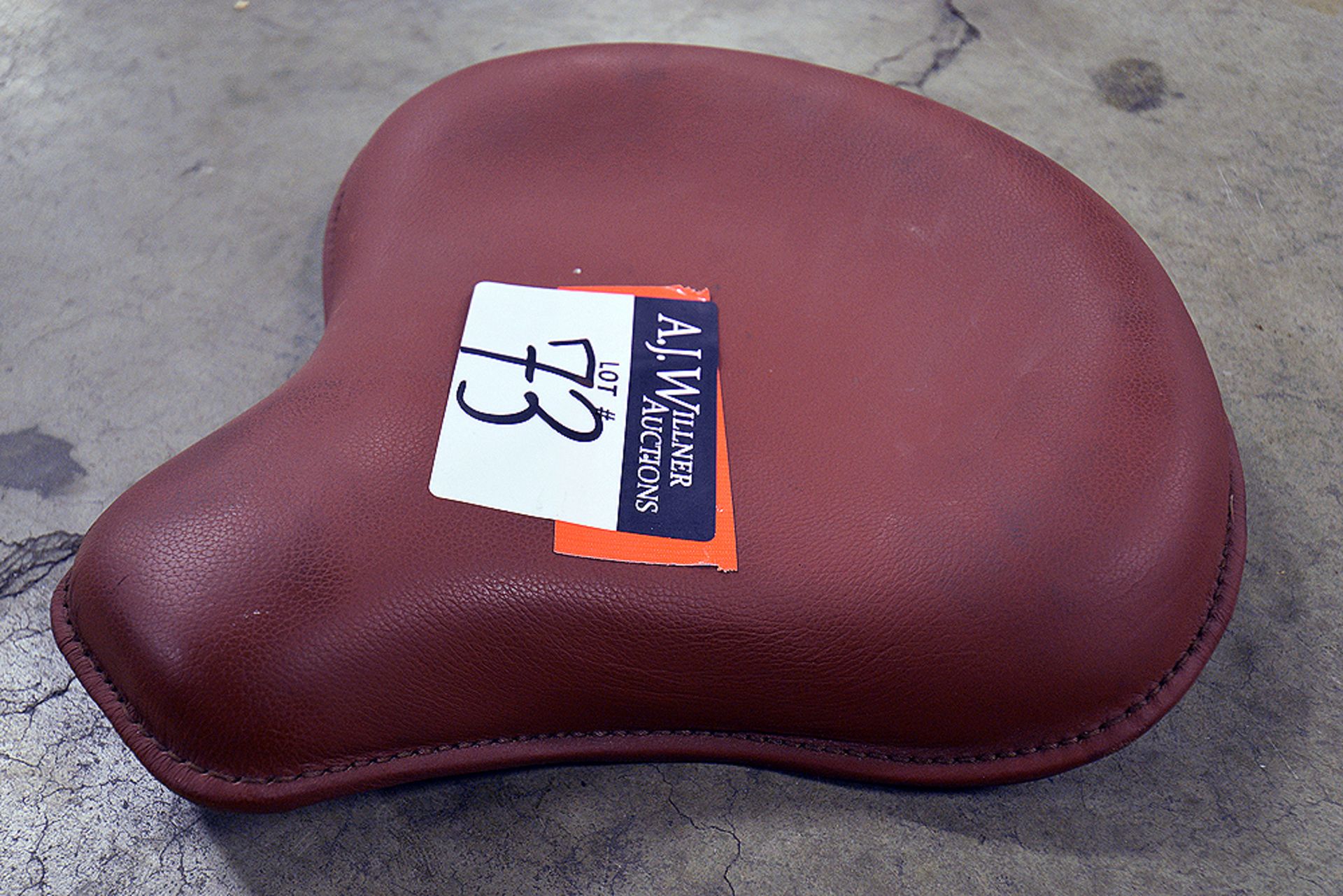 Brown Leather Seat