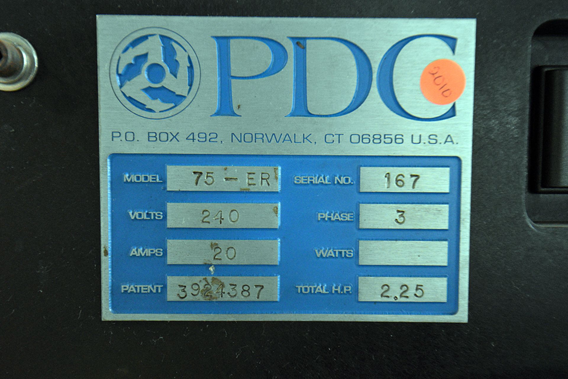 PDC 75 ER Neck Bander / Sleeve Labeler - Image 13 of 14
