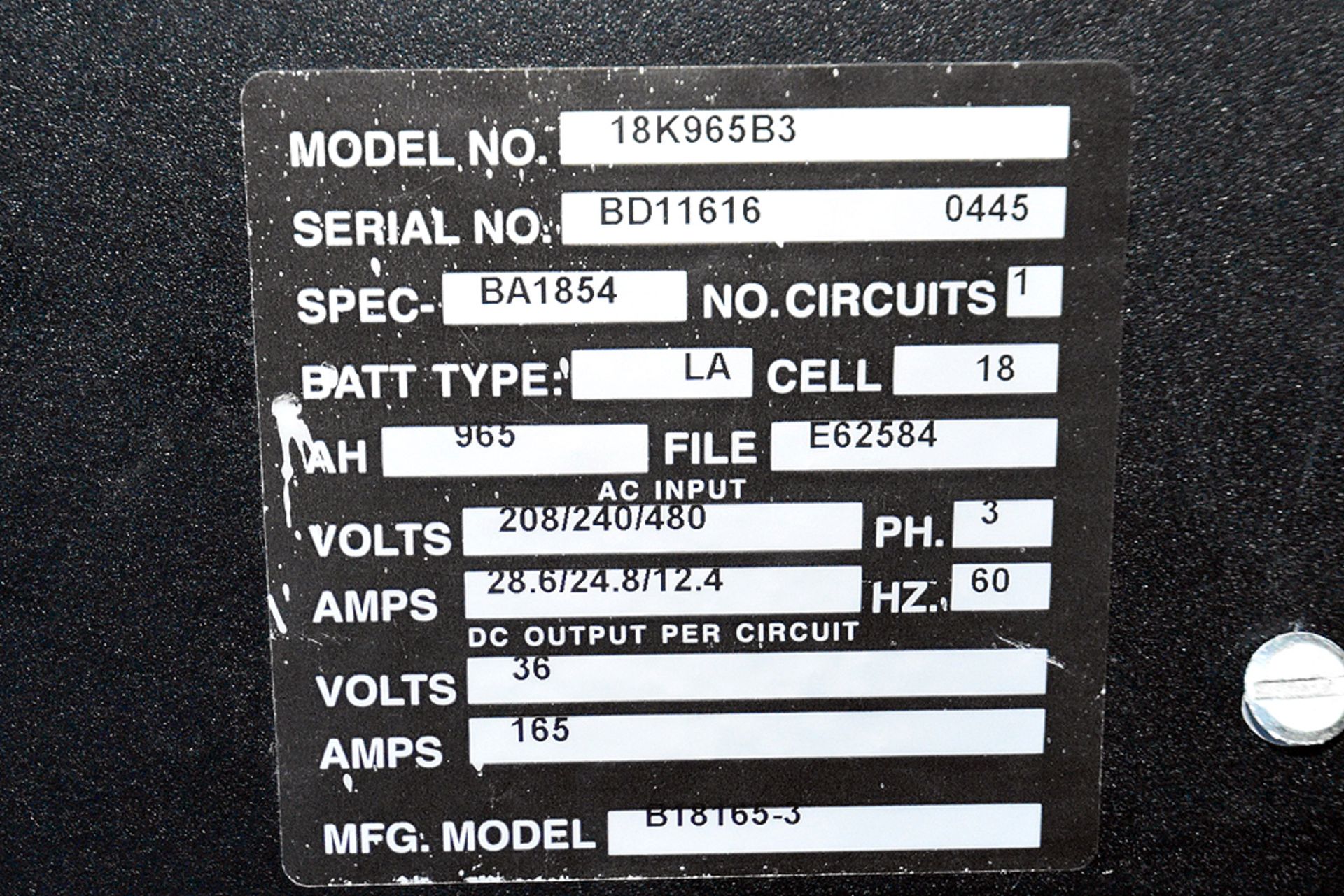 Kodiak 36V Forklift Battery Charger - Bild 4 aus 6