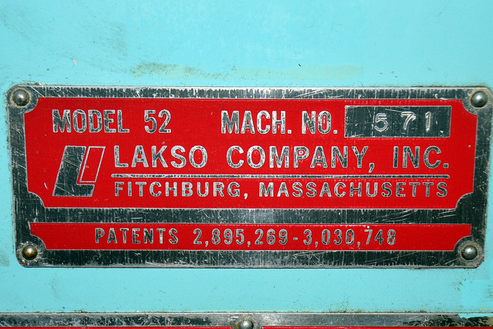 Lakso Model 52 Automatic Cottoner - Image 8 of 8