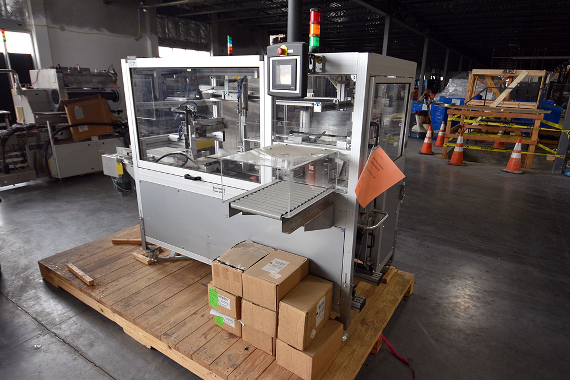 ATS US-2000 SCB-PH Horizontal and Vertical Stacking, Automatic, Banding System - Image 2 of 17