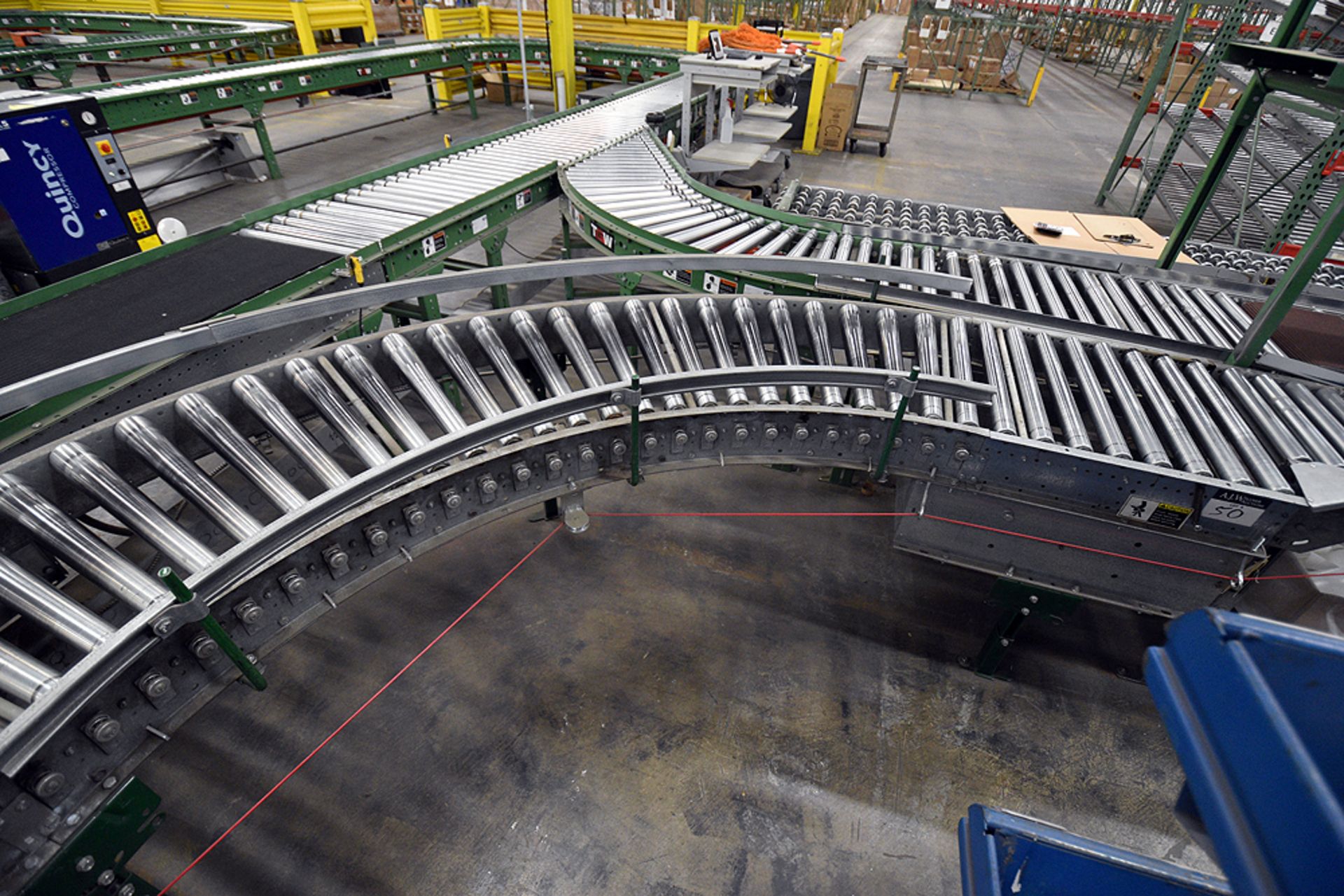 Unex Roller Conveyor System - Image 10 of 14