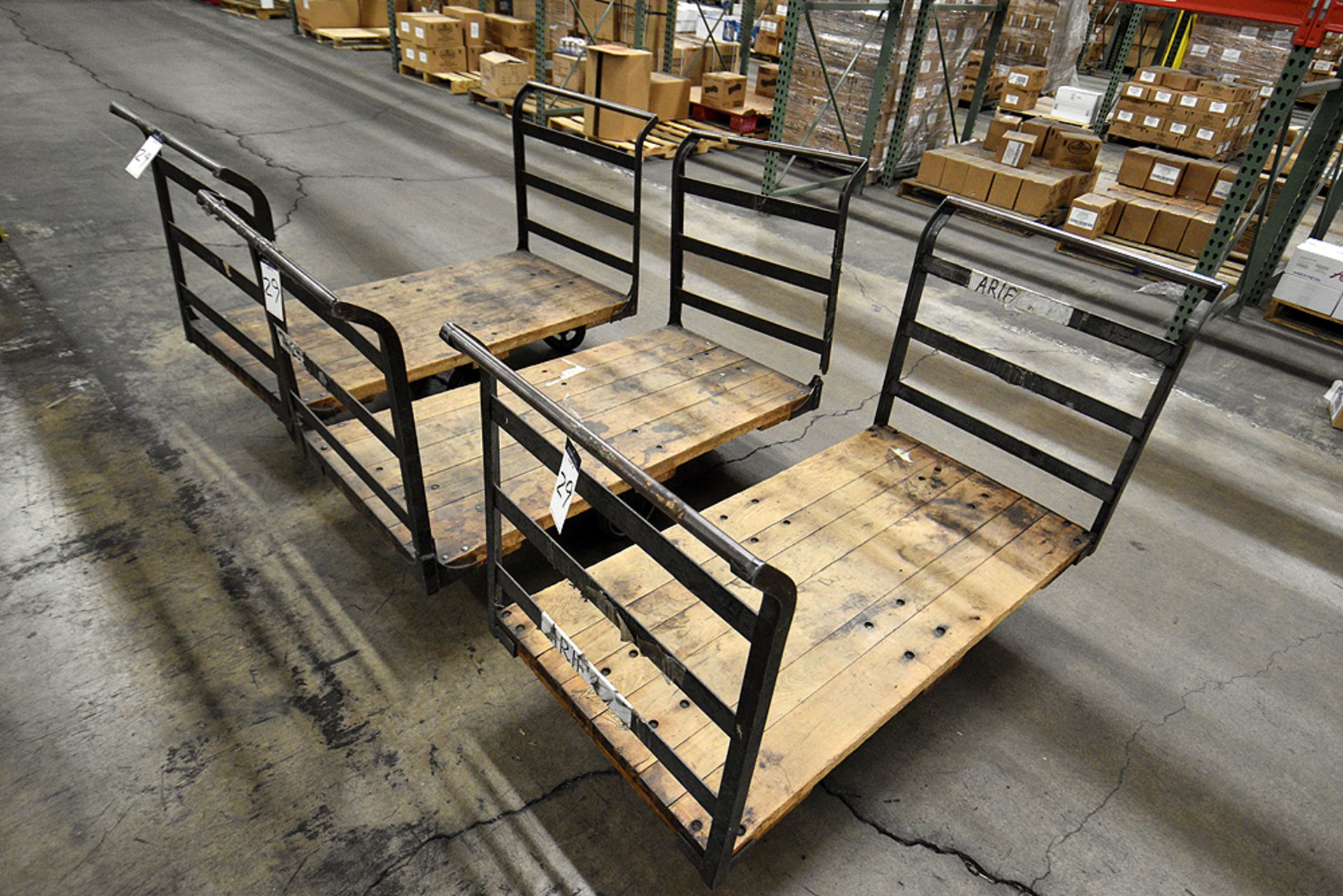 Nutting Industrial Platform Carts (54"x26-1/2" Platform) - Image 4 of 4