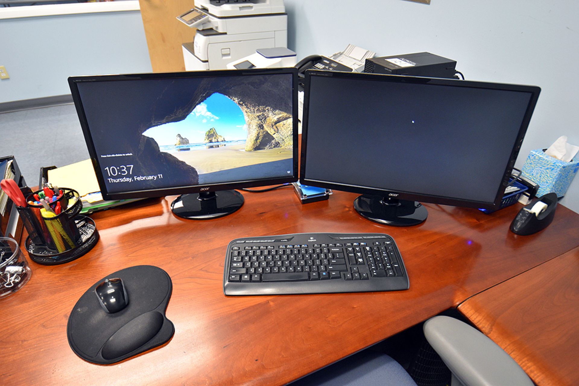 Dell OptiPlex 5040 i7 PC w/ (2) Acer 24" Monitors, Keyboard and Mouse