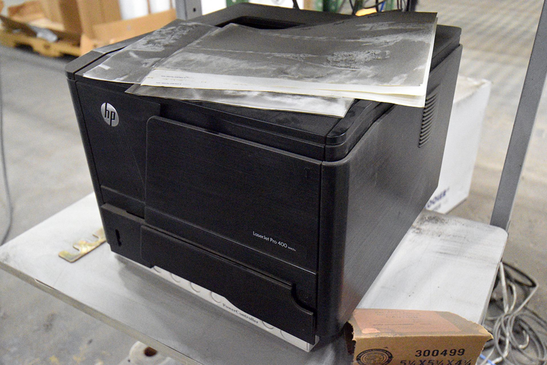 Zebra P505 Label Printer, HP RP500 i5 PC, Laser Printer, Toledo Scale & Cart - Image 3 of 4