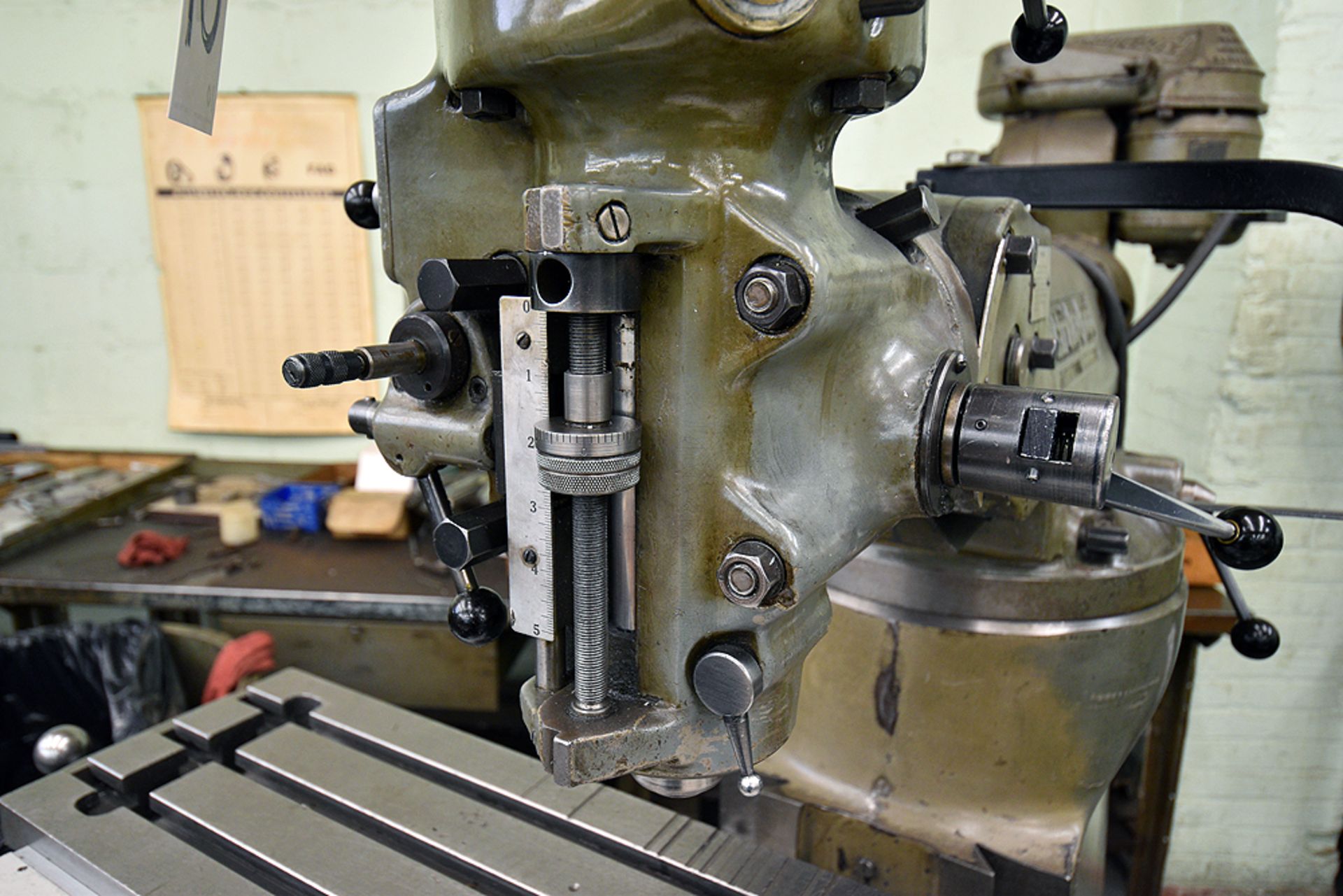 Bridgeport Series 1, 2HP, Vertical Milling Machine w/ Accu-Rite3 DRO & Accu-Rite 5 Length Gauge - Image 6 of 15