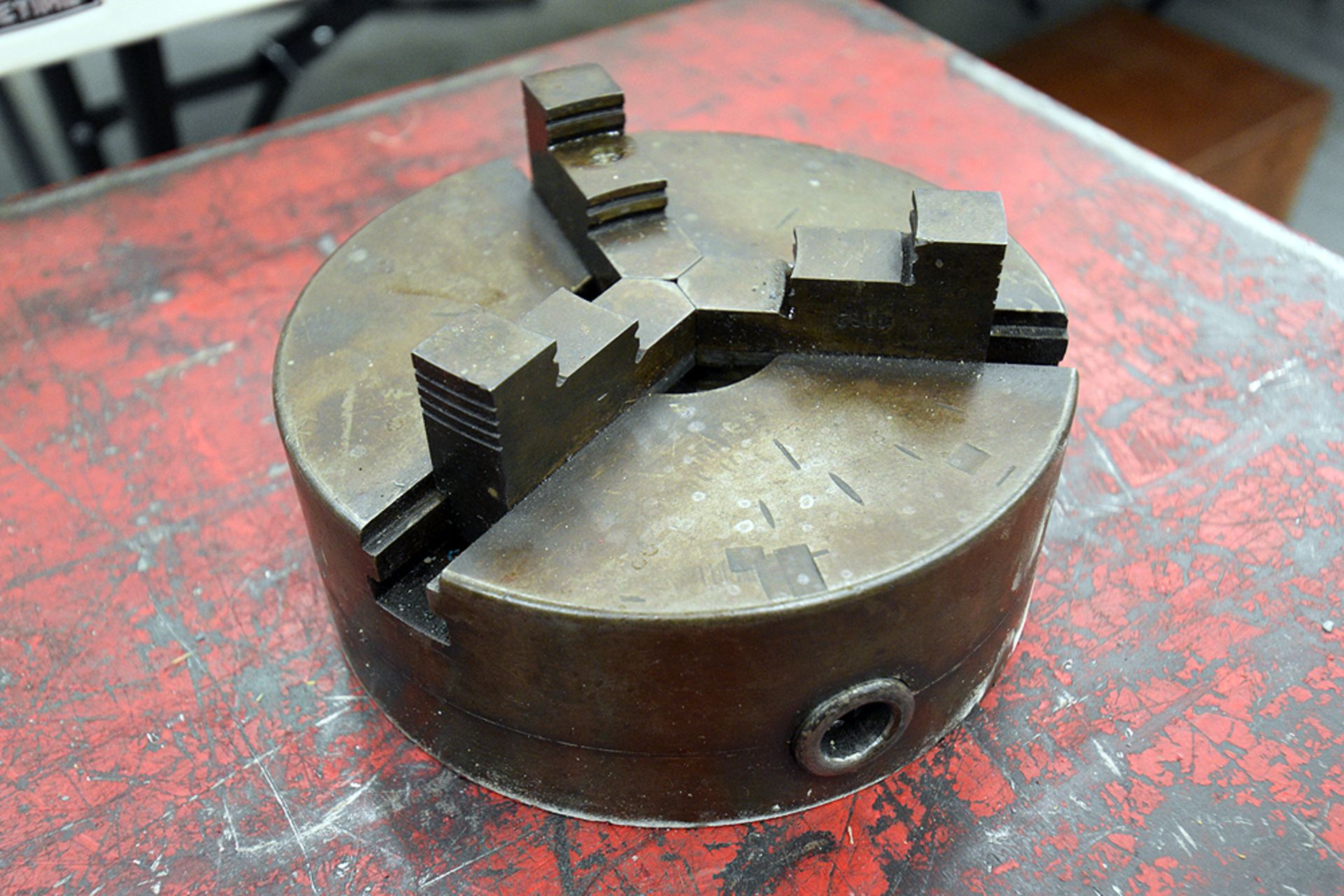 {each} 3-Jaw Chuck (6.5"x2.5") and JT Reinecker 3-Jaw Chuck (4 3/4" x 2 1/8") - Image 5 of 7