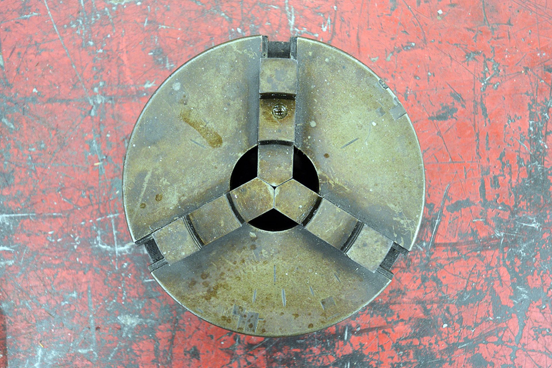 {each} 3-Jaw Chuck (6.5"x2.5") and JT Reinecker 3-Jaw Chuck (4 3/4" x 2 1/8") - Image 6 of 7