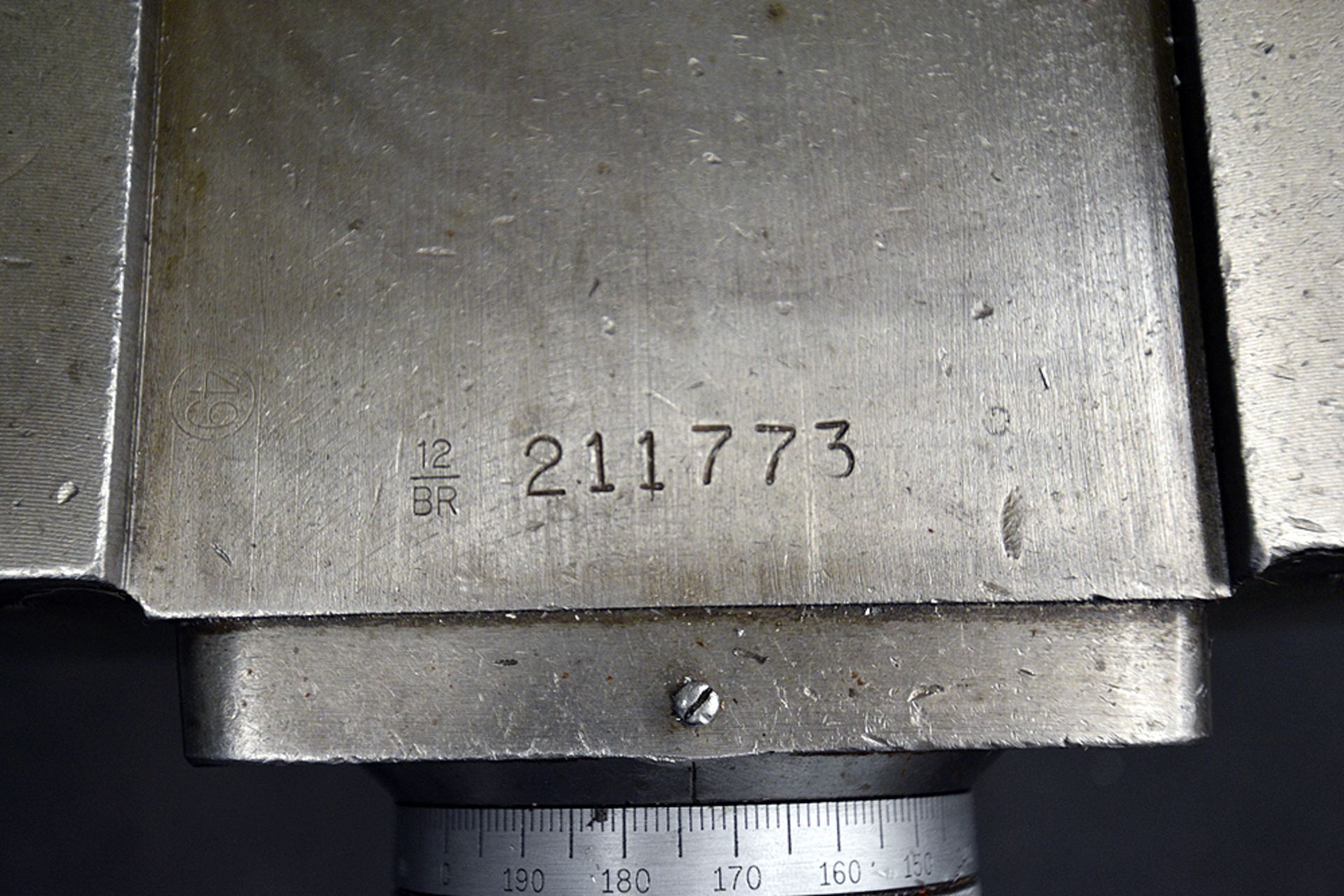 Bridgeport Serial Number: 12BR211773 Series 1, 2hp, Vertical Milling Machine w/42" Table w/ Servo - Image 11 of 12