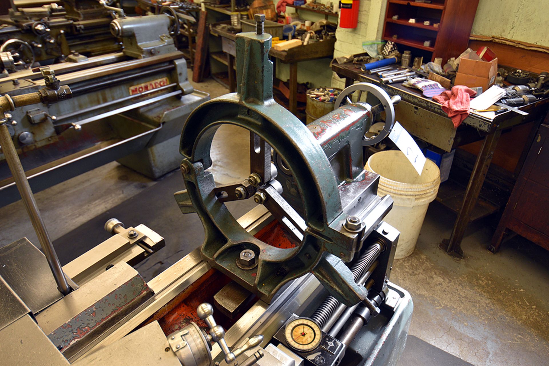 Millport SJX1740G, s/n 304026, 230v 3-PH, Lathe (40" DBC & 18" Swing) & Bison 3-Jaw Chuck (10"x3.5") - Image 8 of 13