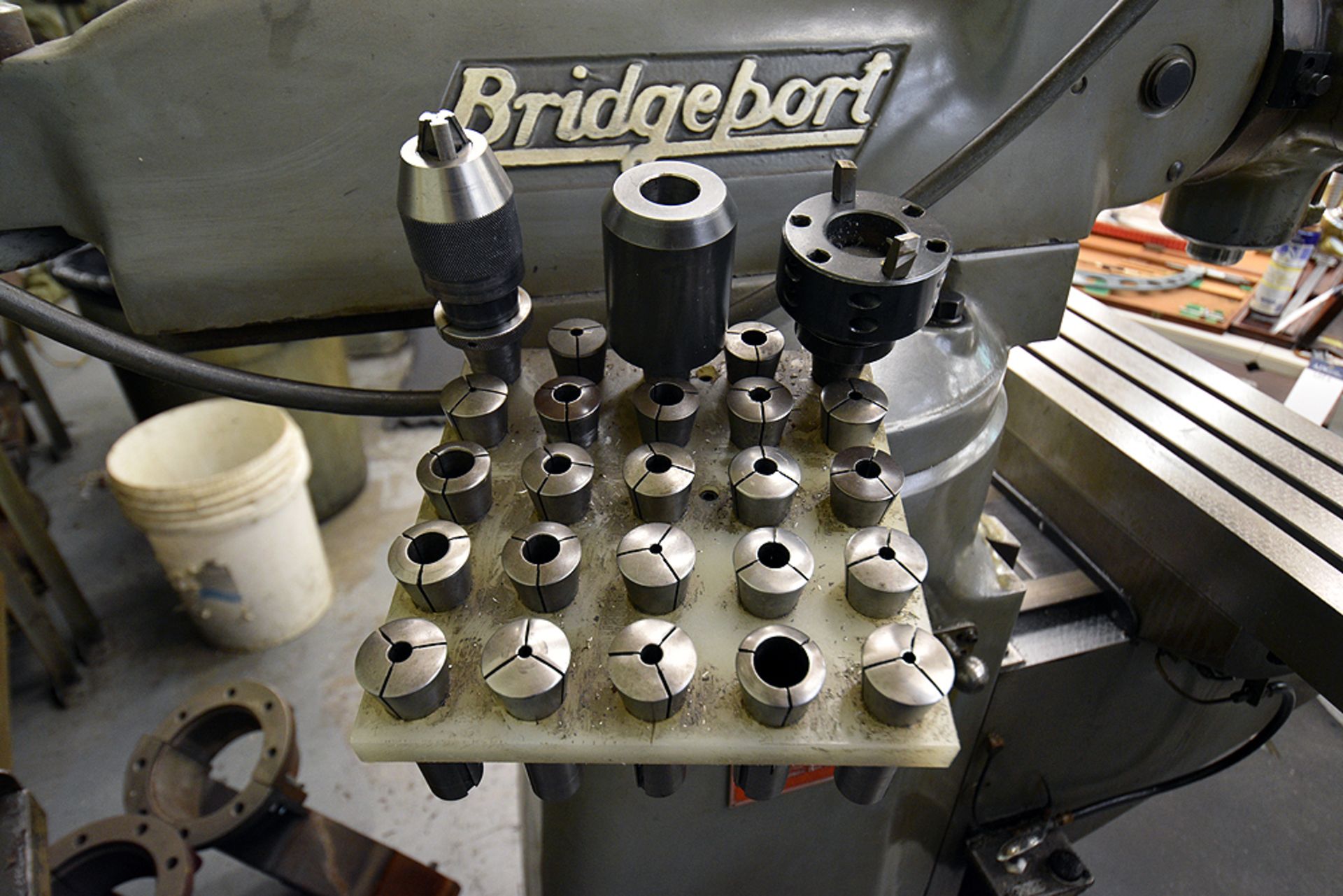 Bridgeport Serial Number: 12BR211773 Series 1, 2hp, Vertical Milling Machine w/42" Table w/ Servo - Image 12 of 12