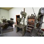 Clausing 2-Head Gang Drill Press(46"x29.5"x35"H Table) w/Procunier Tooling Heads & Parallels