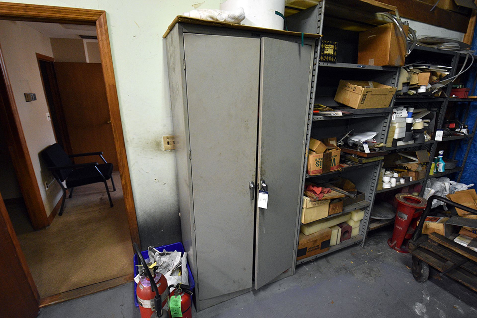 2-Door Metal File Cabinets w/Contents (Rags) - Image 4 of 4