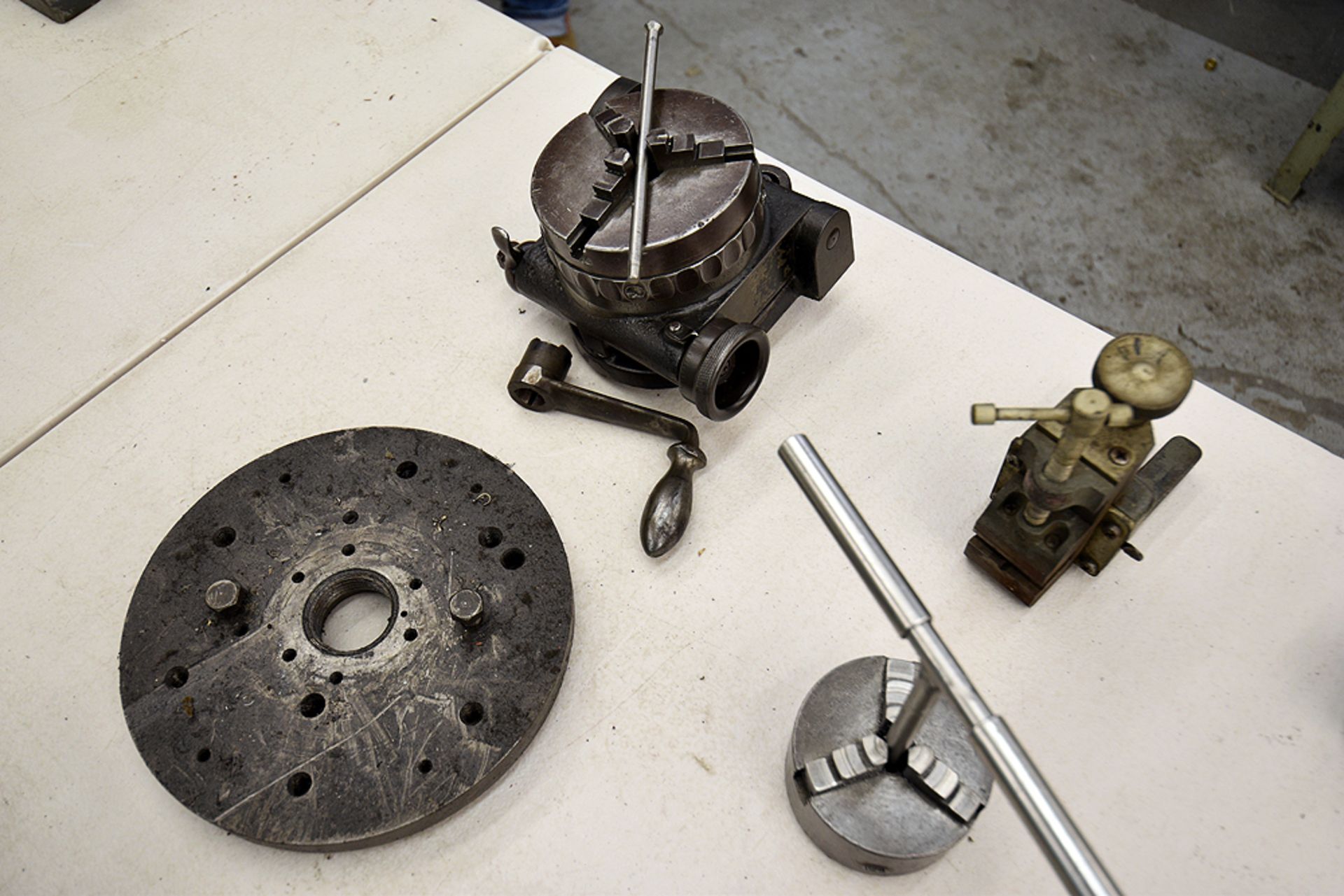 Group of Ass't Machine Parts: Chucks, Indexers, Etc. - Image 5 of 7