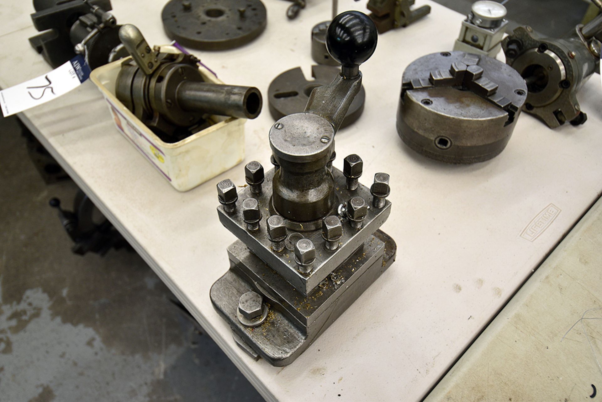 Group of Ass't Machine Parts: Chucks, Indexers, Etc. - Image 4 of 7