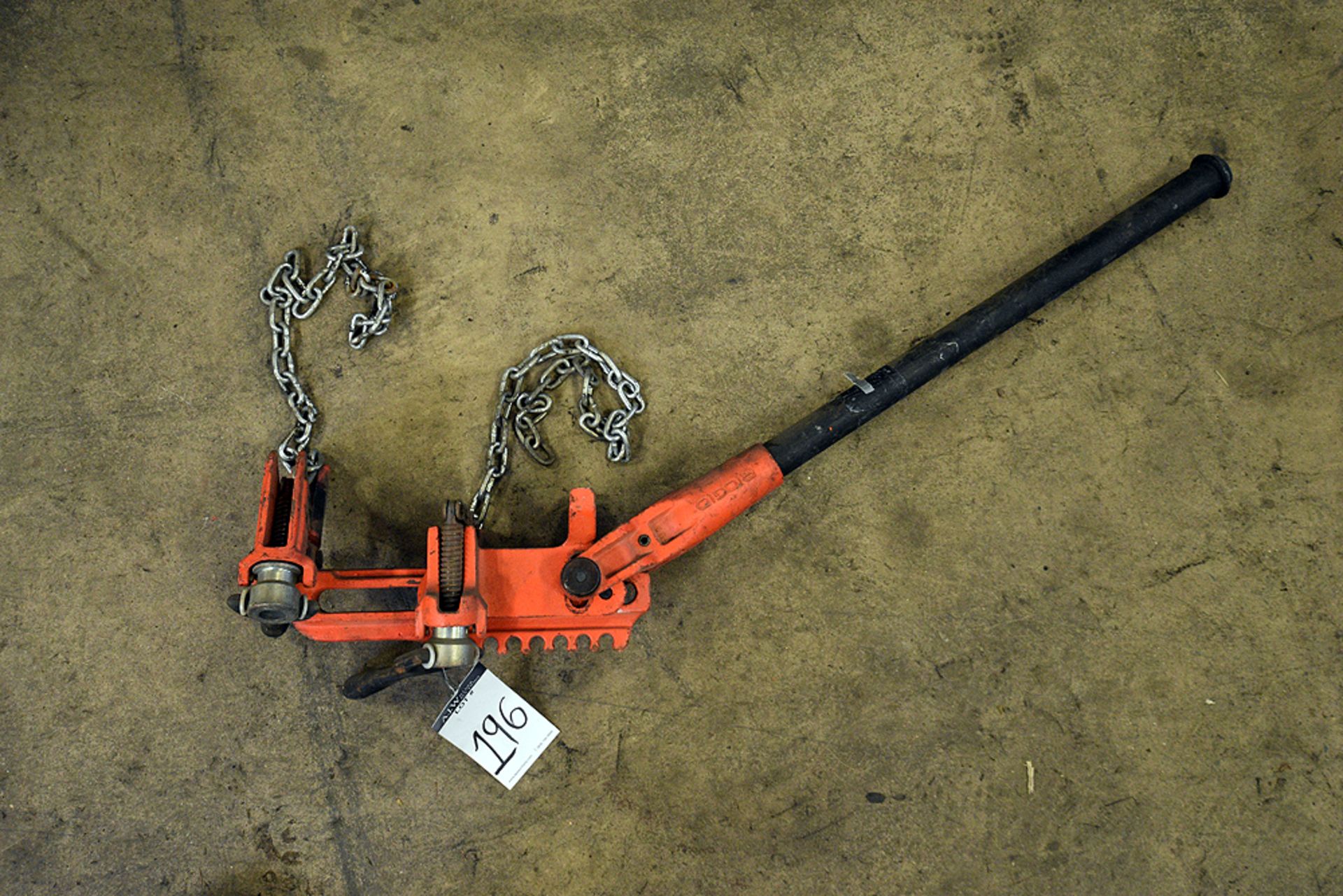RIGID CHAIN VISE SOIL PIPE WRENCH