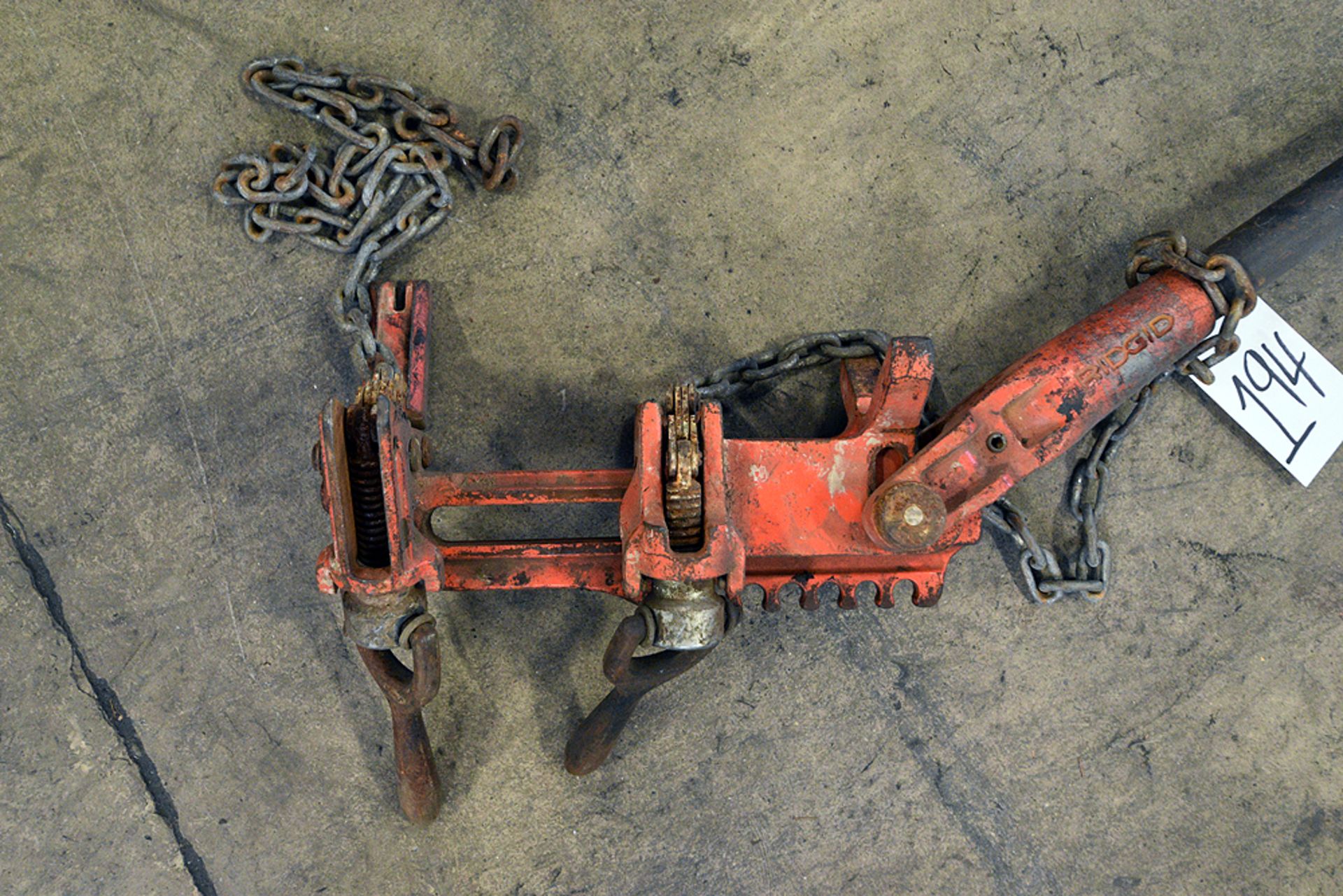 RIGID CHAIN VISE SOIL PIPE WRENCH - Image 2 of 2