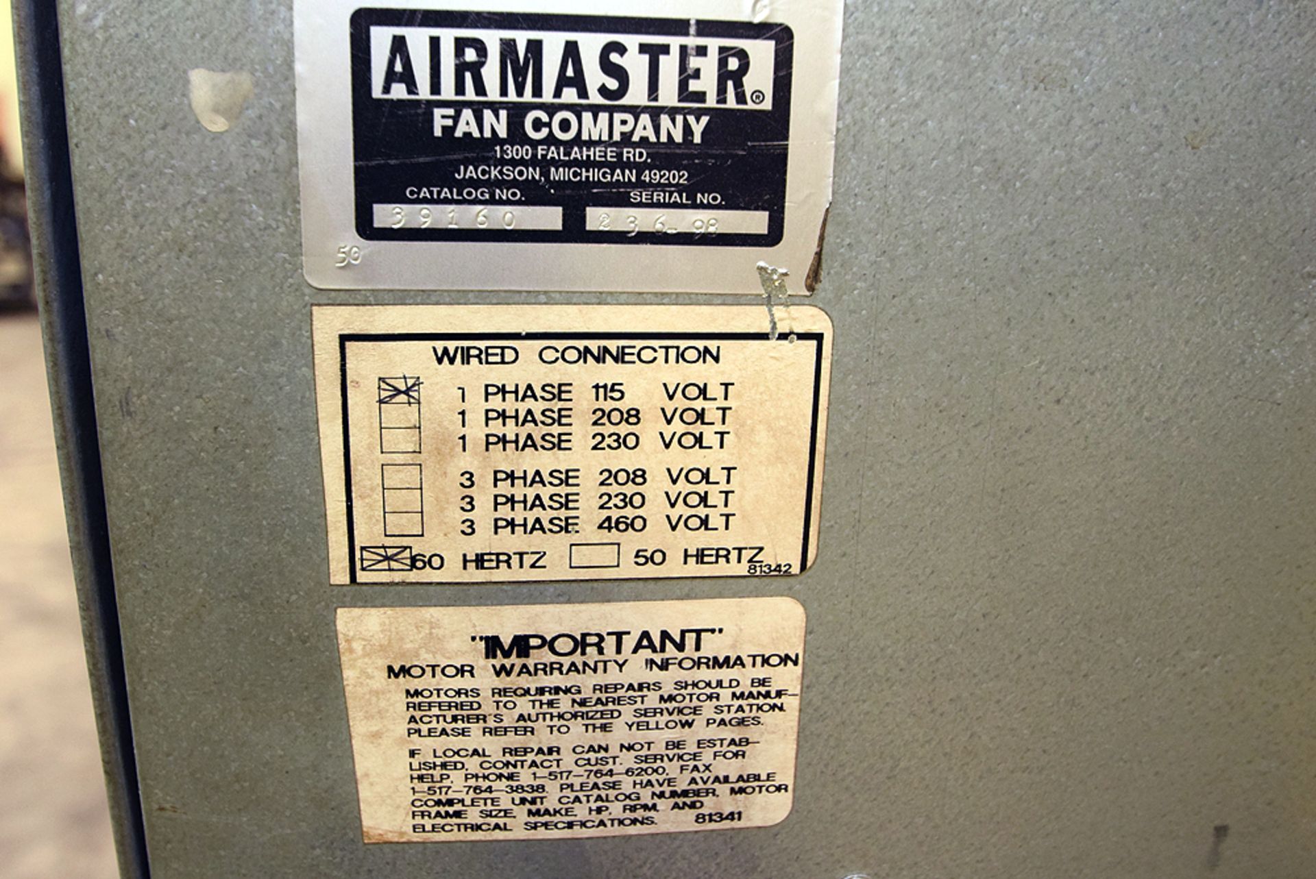AirMaster 60in Industrial Air Mover - Image 3 of 4